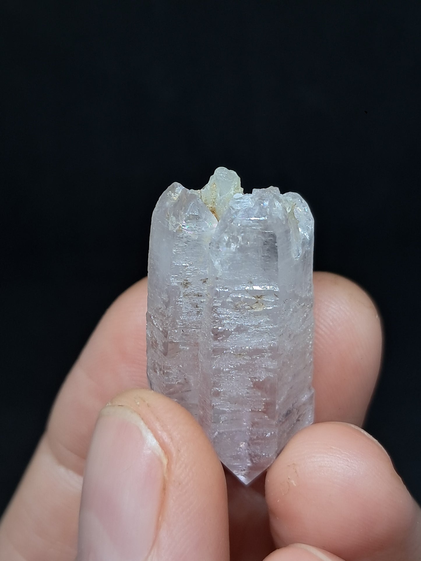 Puntas Fusionadas de Cetro de Amatista de Veracruz (México) | Cristal Natural | Muestra Mineral #VA45