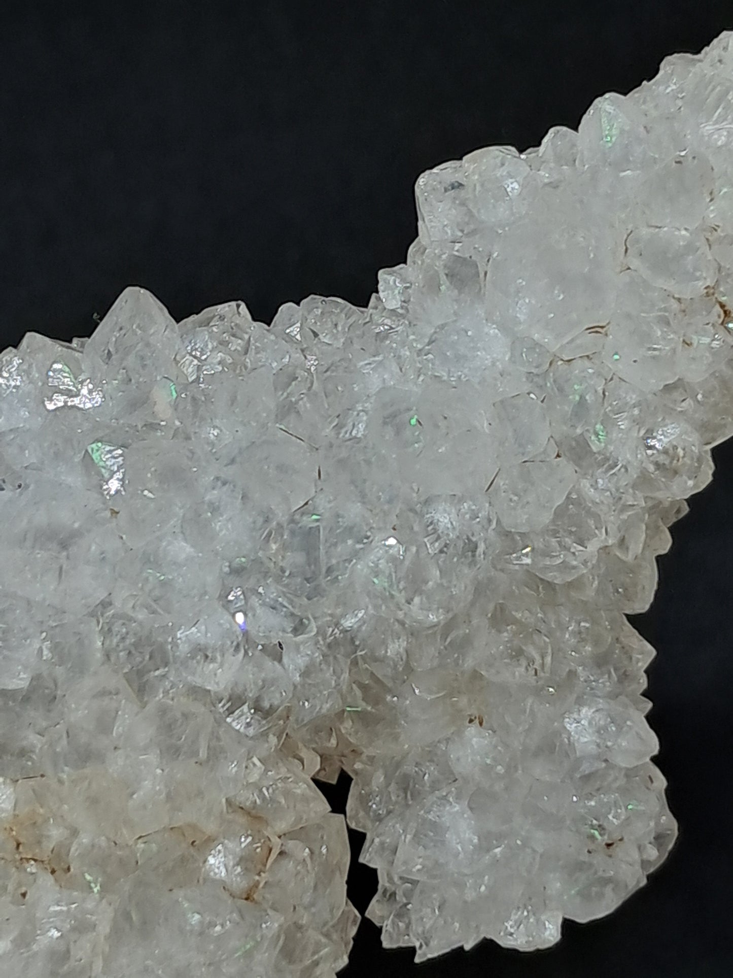 Cuarzo Iris (Aurangabad) | Anandalita | Estalactita | Cristal natural n.° AQ44