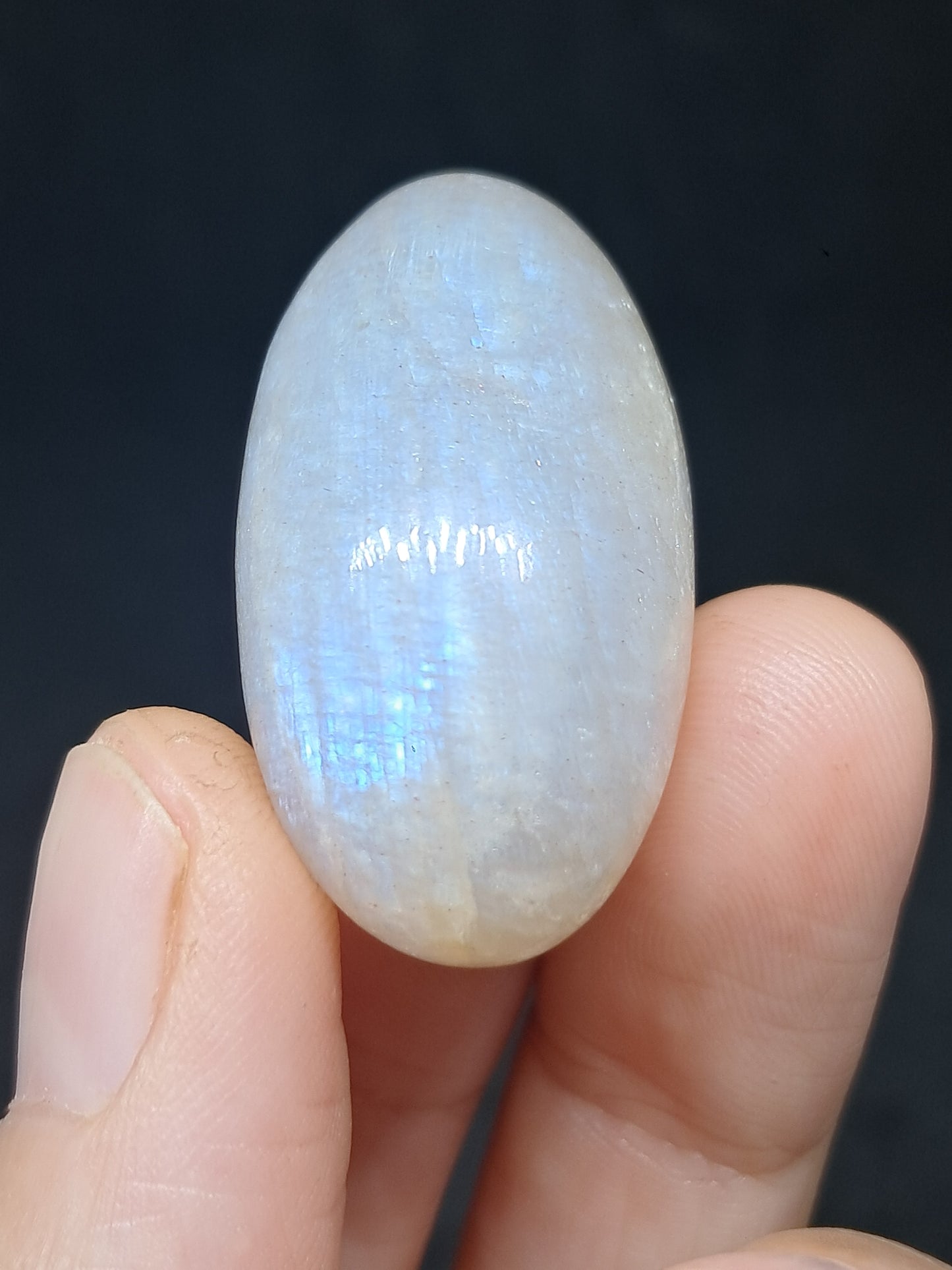 Moonstone Shivalingam | Blue Sheen | Good Quality Natural Stone