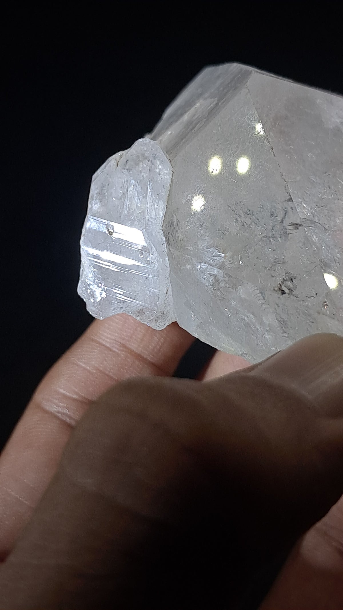 Himalayan Clear Quartz (Kullu) Natural Crystal  #CH90