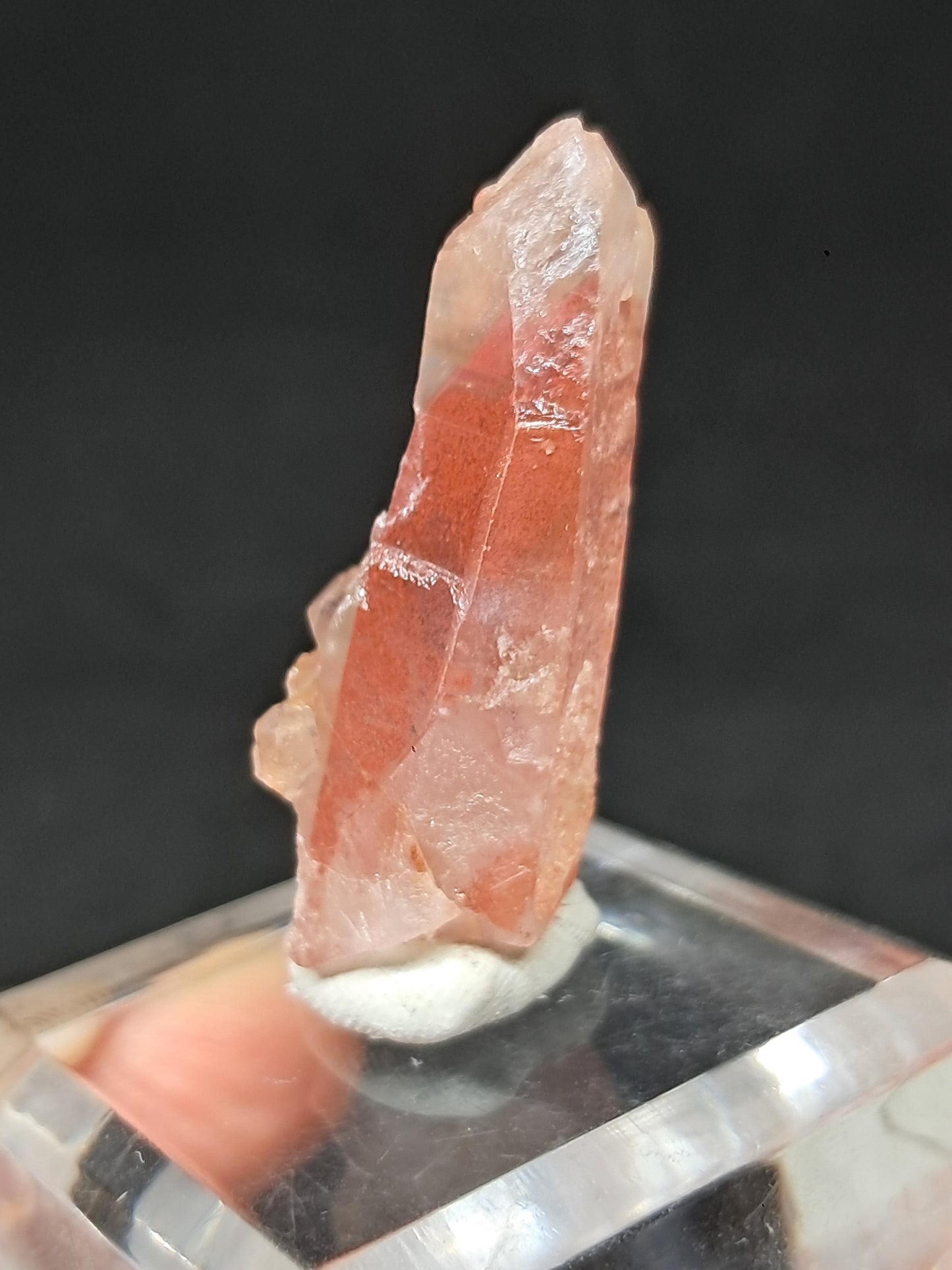 Hematite Phantom Quartz (Telangana) | Natural Crystal | Mineral Specimen #HPQ61