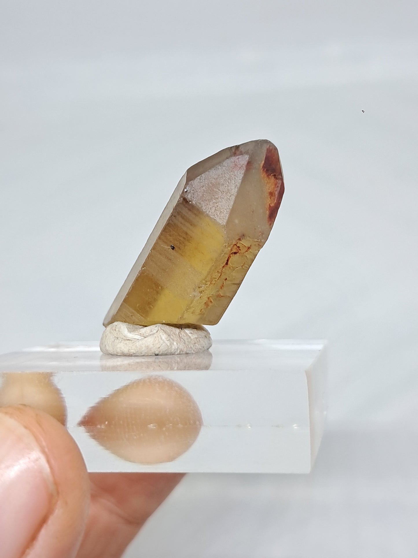 Natural Citrine Crystal Point (Democratic Republic of Congo) #CTN31