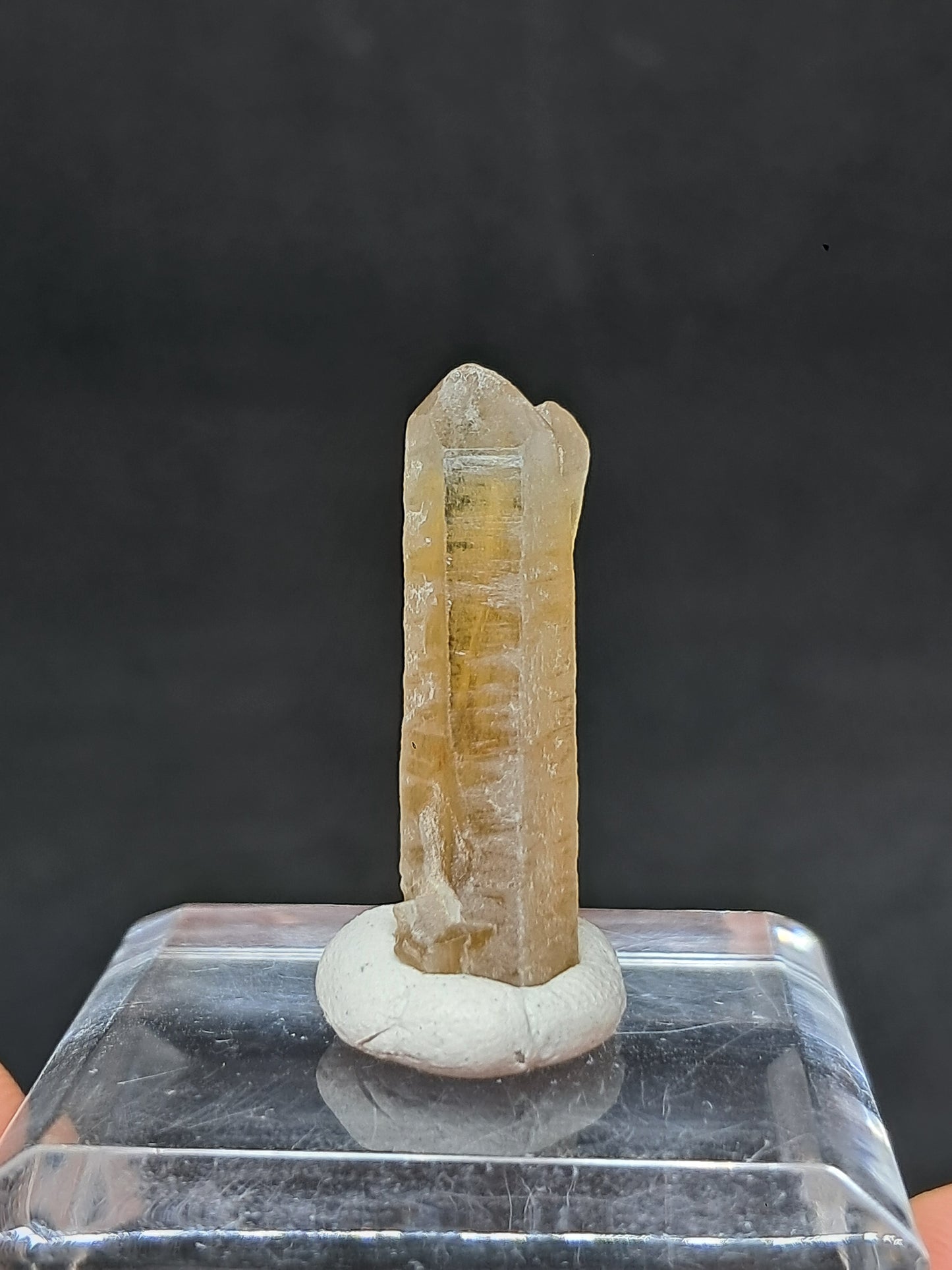 Natural Citrine Point (Karur) | Natural Crystal | Mineral Specimen #CTN40