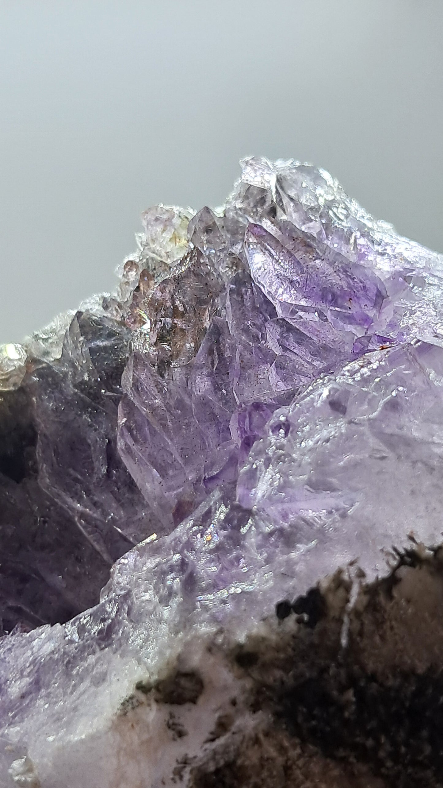 Cetro de amatista Super Seven de Karur | Formación natural | Ejemplar mineral n.° KA178
