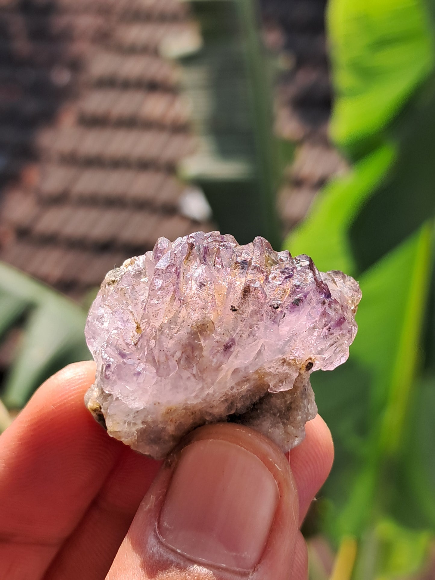 Amethyst Scepter from Karur | Super Seven Inclusions | Natural Crystals | Mineral Specimen #KA173