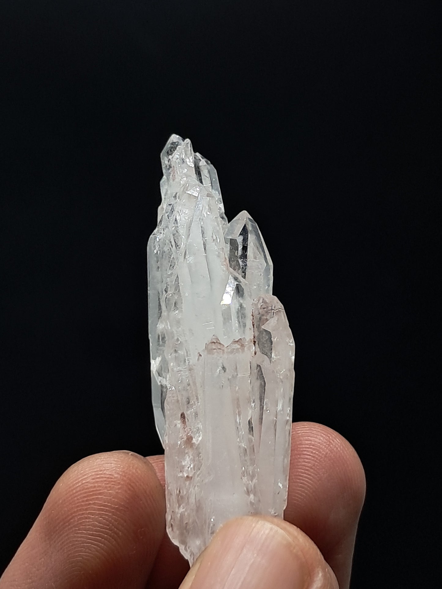 Cúmulo de Cuarzo Faden Claro (Santander, Colombia) Punta Natural | Ejemplar Mineral #COQ13