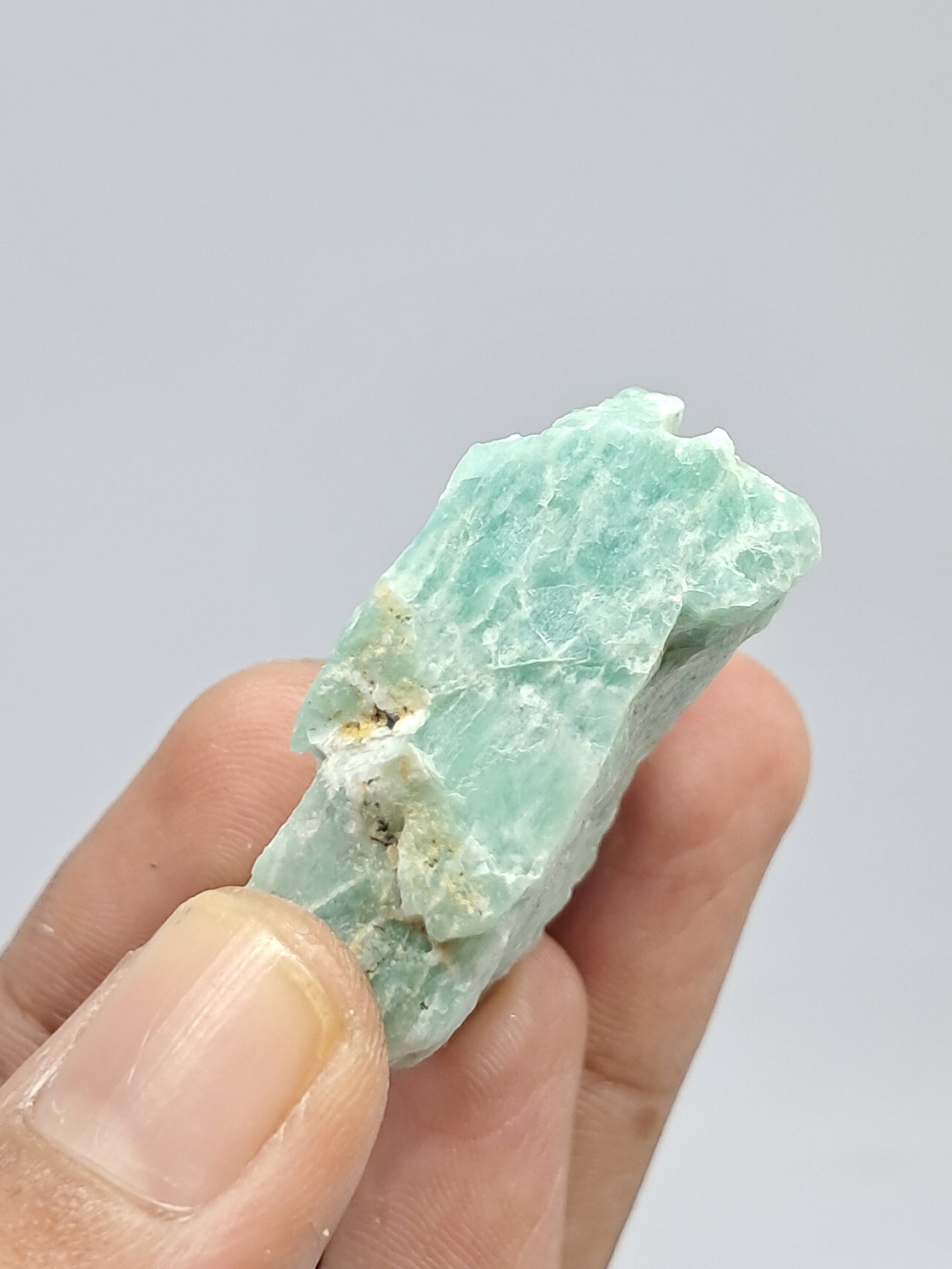 Amazonite Slice | Natural Stone | Mineral Specimen #AZ9