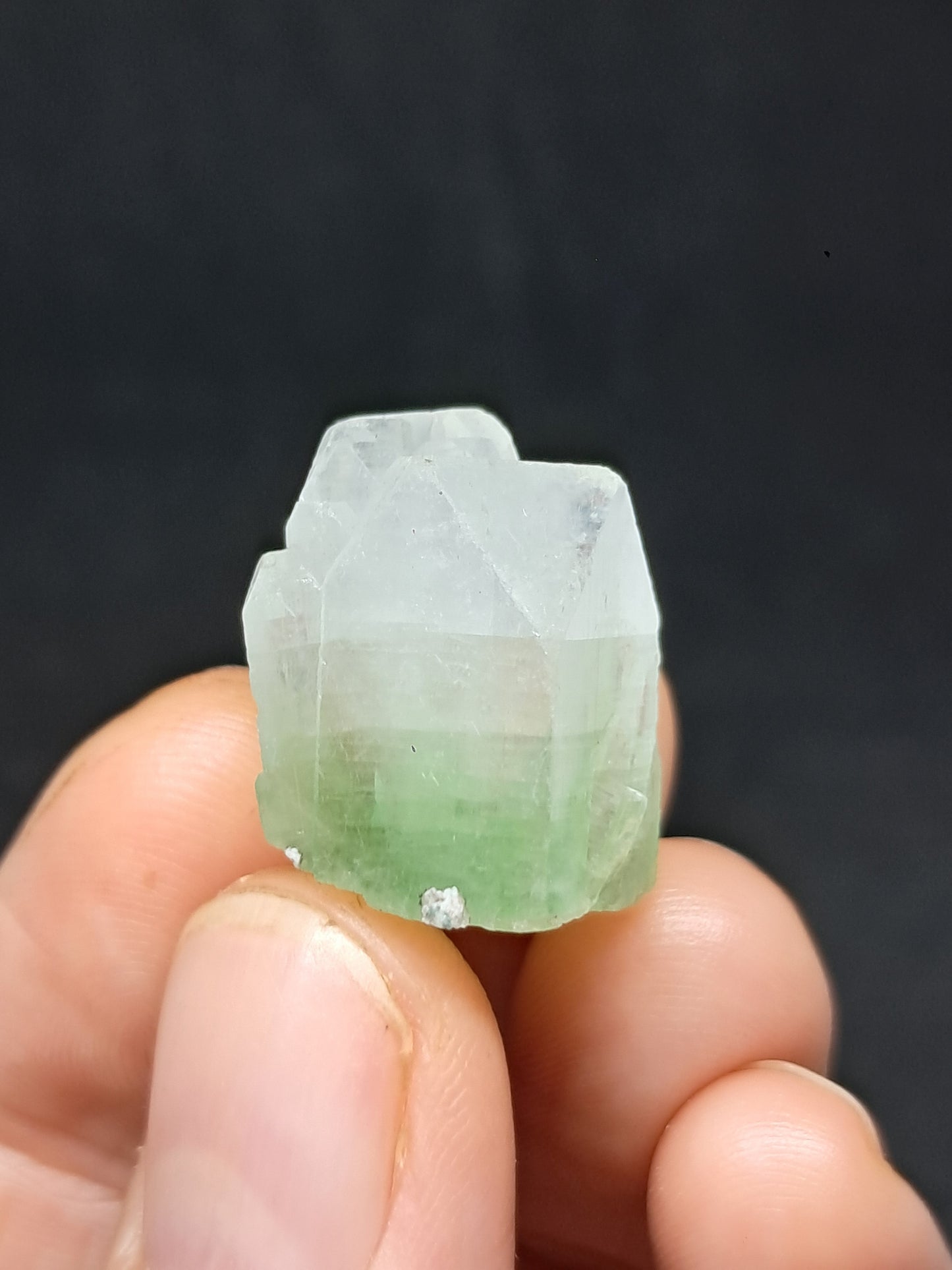 Green Apophyllite (Fluorapophyllite) (Ajanta) Natural Crystal | Mineral Specimen #GA40
