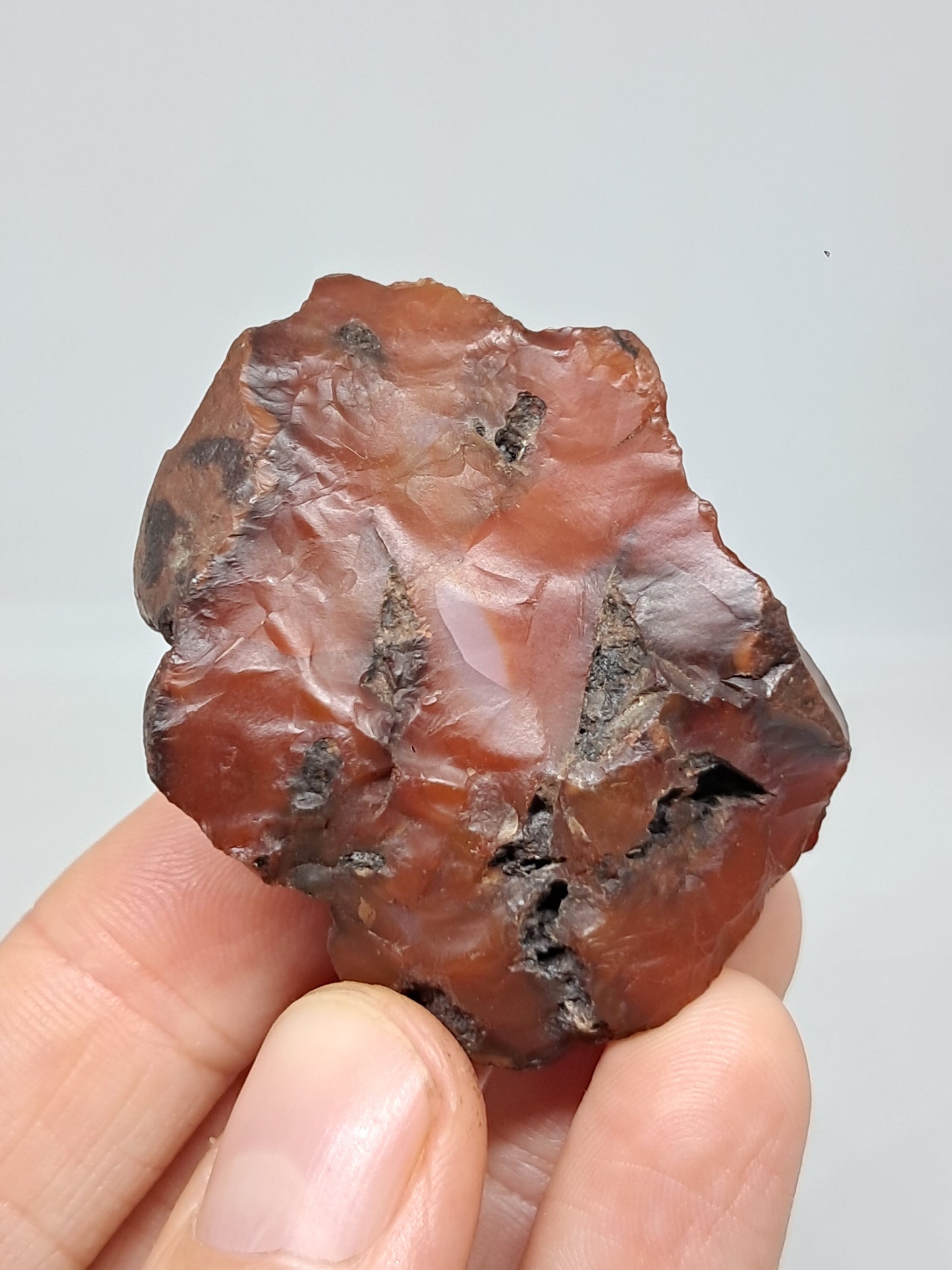 Rough Carnelian (India) Raw Stone | Natural Crystal | Mineral Specimen #CRN29