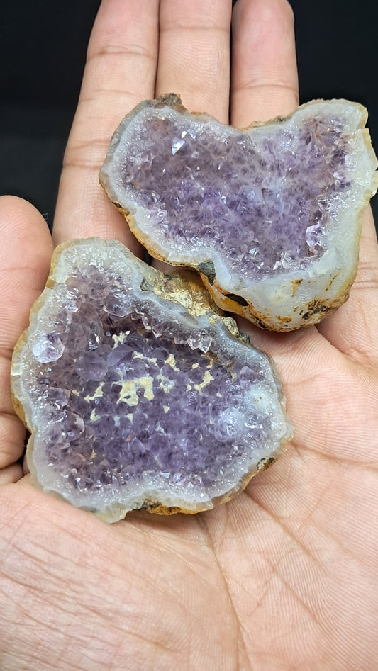 Amethyst Geode (Ajanta) | Deep Cavity | Natural Crystal | Rough Stone #GD35