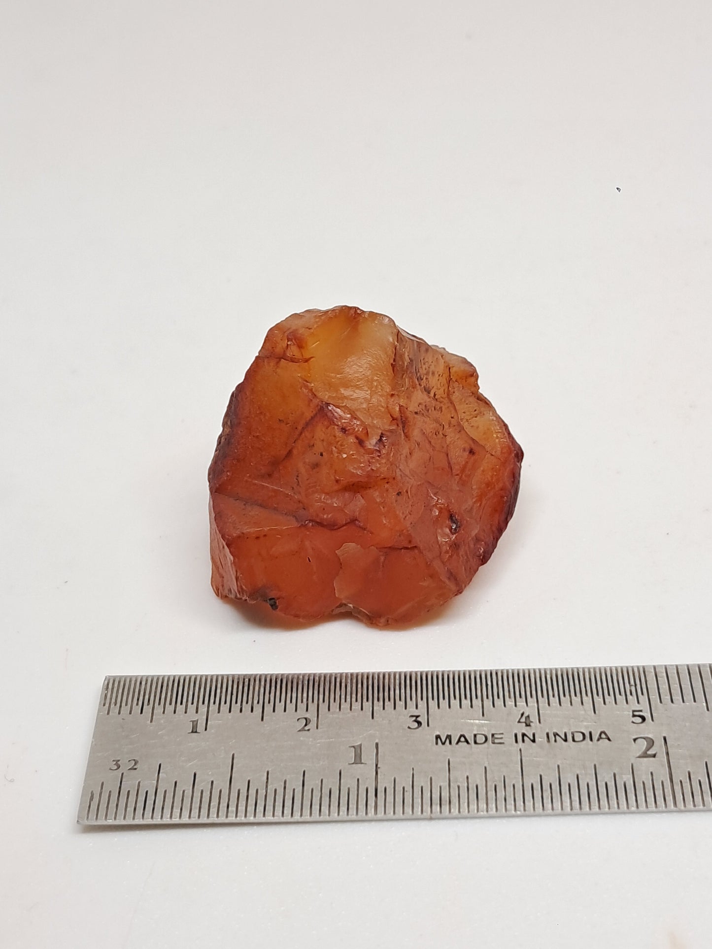 Rough Carnelian (India) Raw Stone | Natural Crystal | Mineral Specimen #CRN14