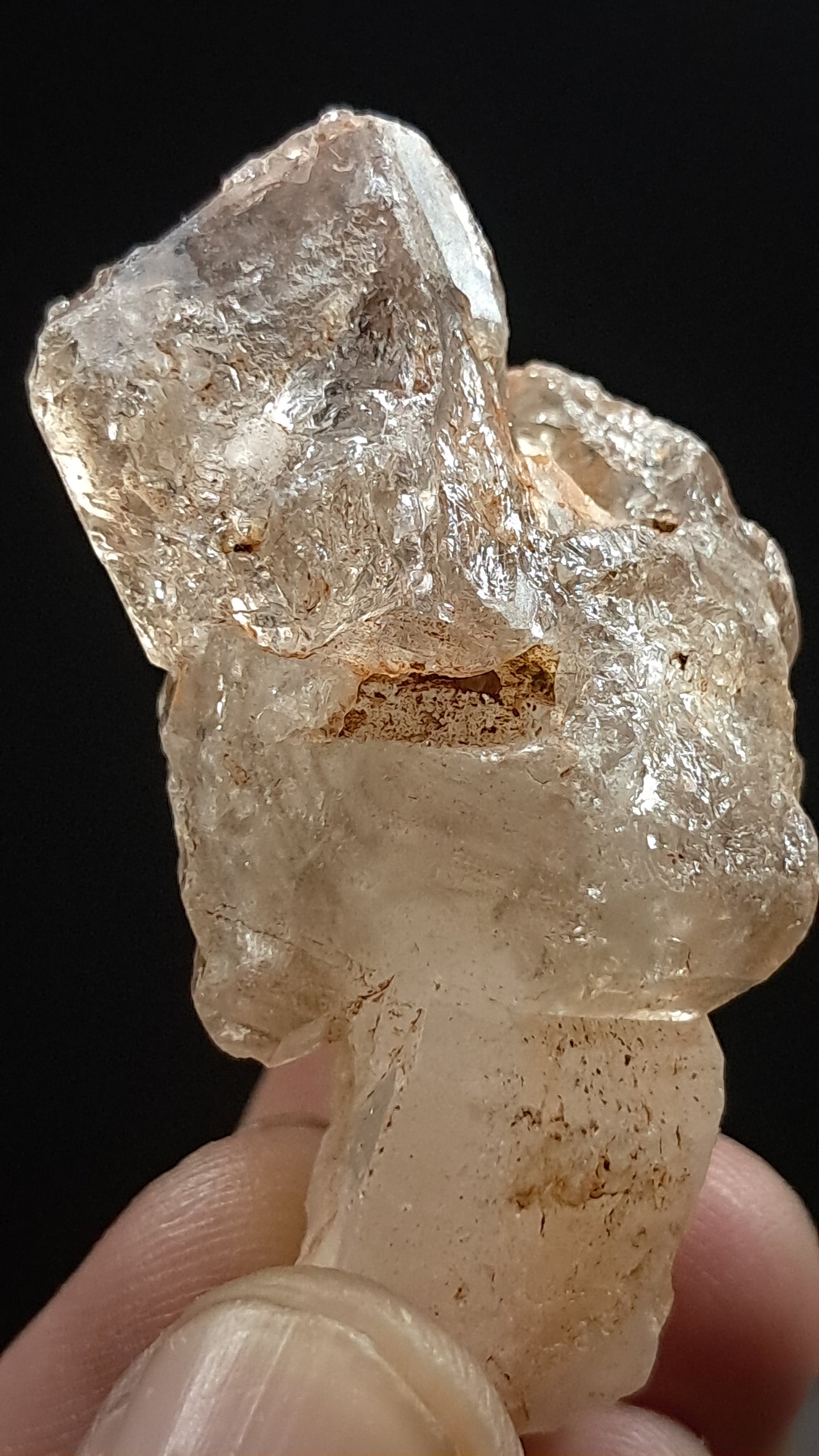Elestial Quartz Scepter (Karur) Raw Natural Crystal Stone | Mineral Specimen #EQ19