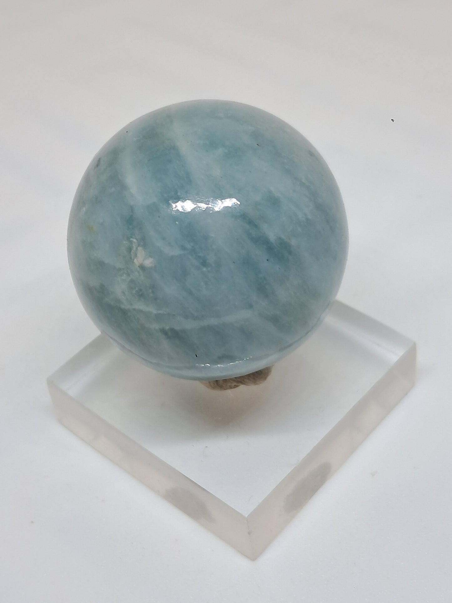 Aquamarine Sphere | Polished Natural Stone