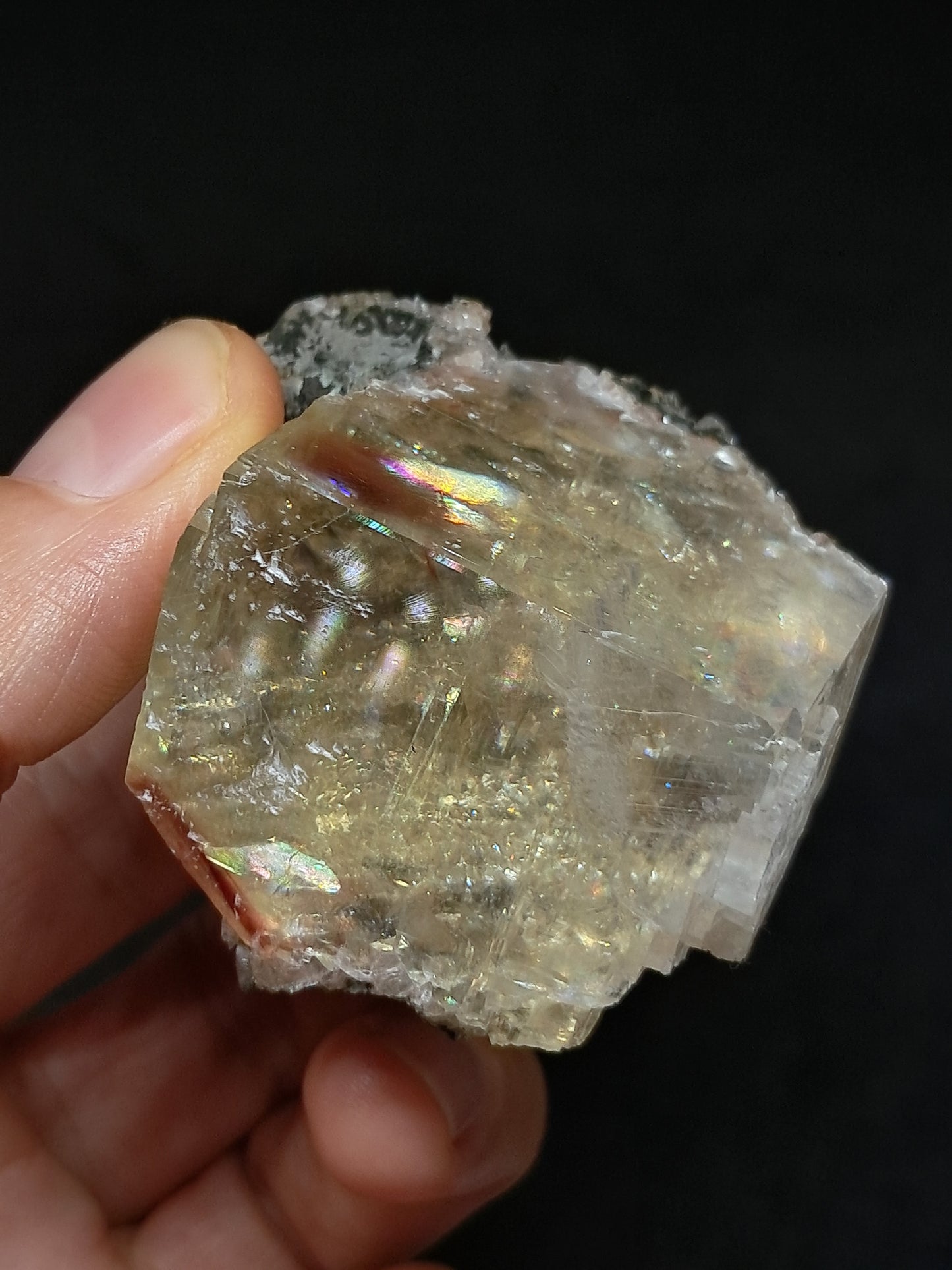 Calcita Frambuesa Mohosa *Hallazgo Raro* (Pithampur) Cristal Natural | Piedra Bruta | Muestra de Mineral #CA31