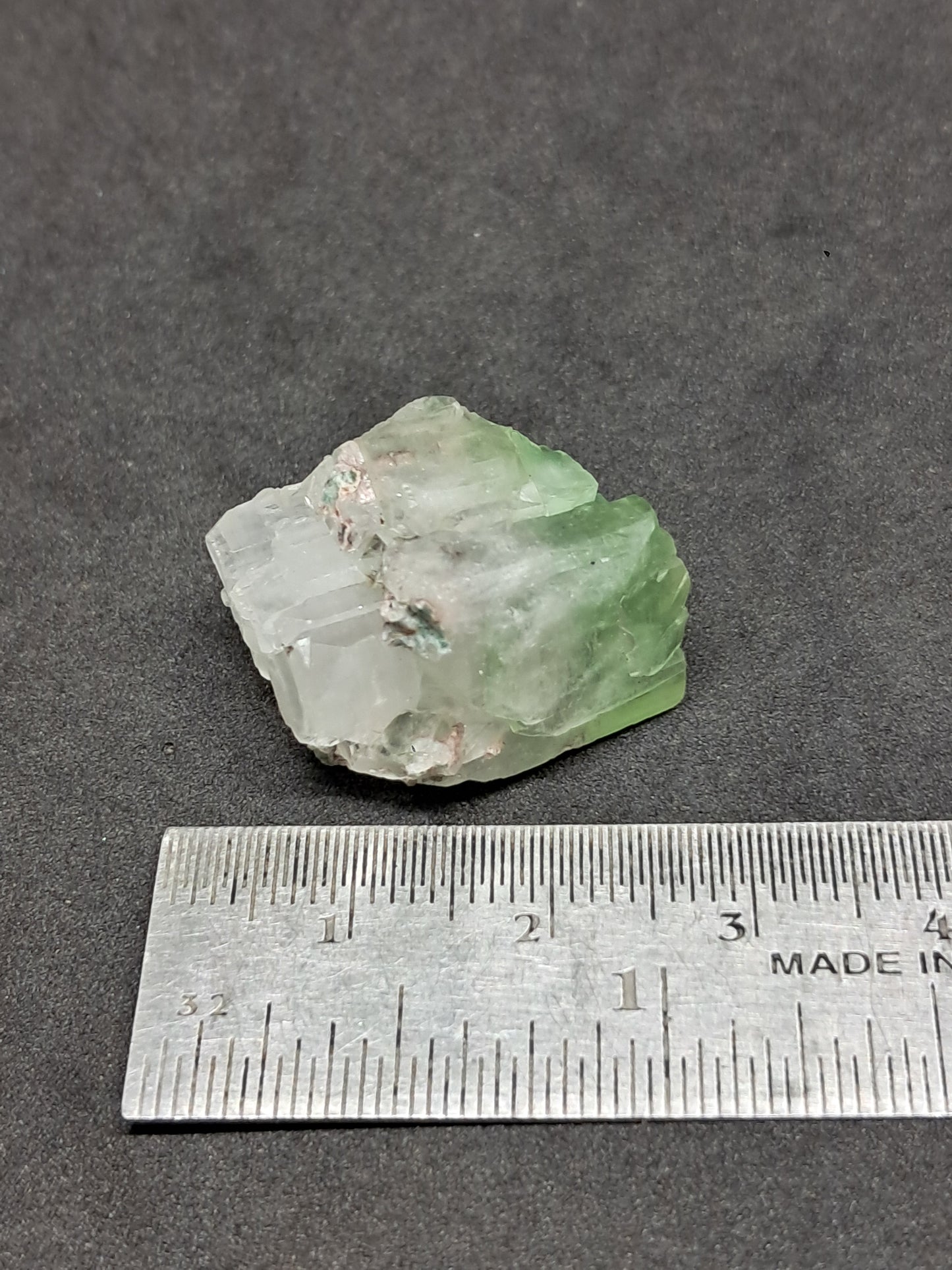 Green Apophyllite (Fluorapophyllite) (Ajanta) Natural Crystal | Mineral Specimen #GA41