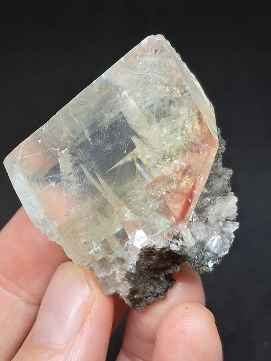 Moldy Raspberry Calcite *Rare Find* (Pithampur) Natural Crystal | Rough Stone | Mineral Specimen #CA33