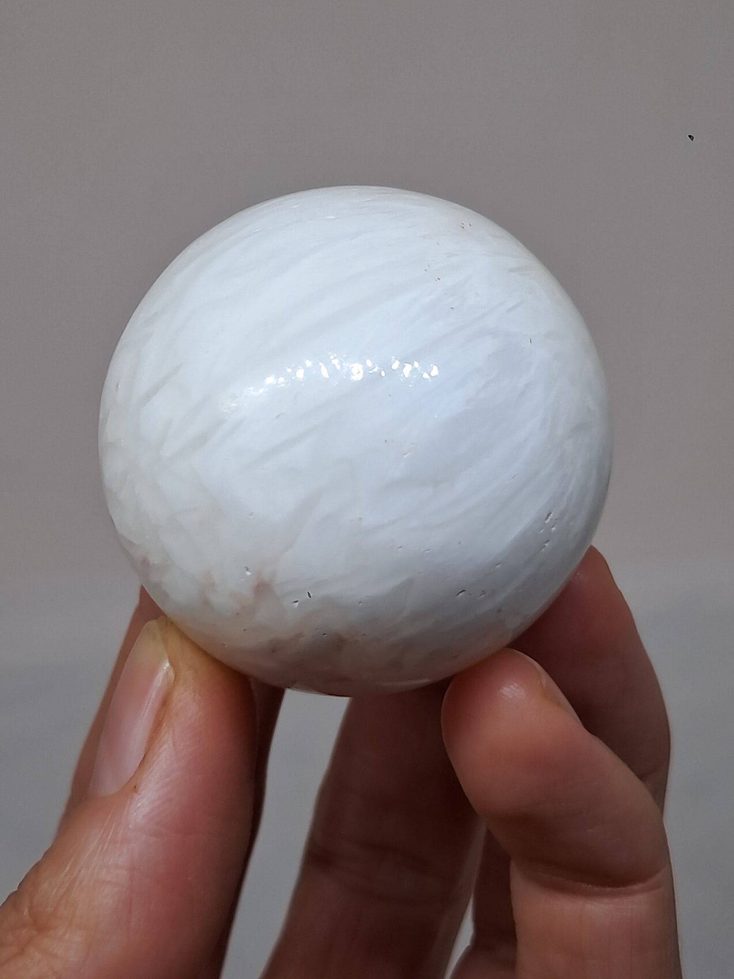 Scolecite Sphere | Polished Natural Stone | Good Quality