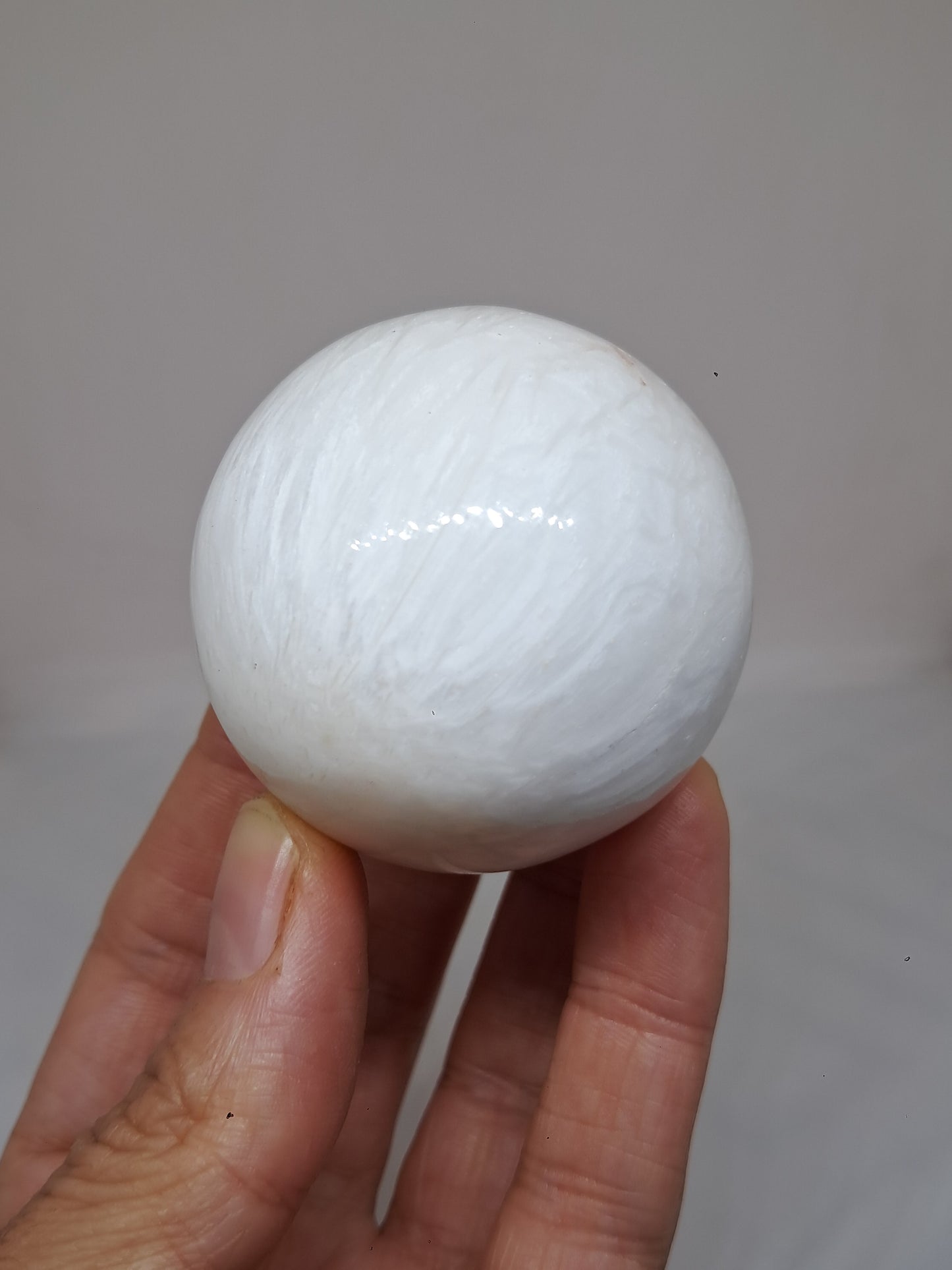 Scolecite Sphere | Polished Natural Stone | Good Quality