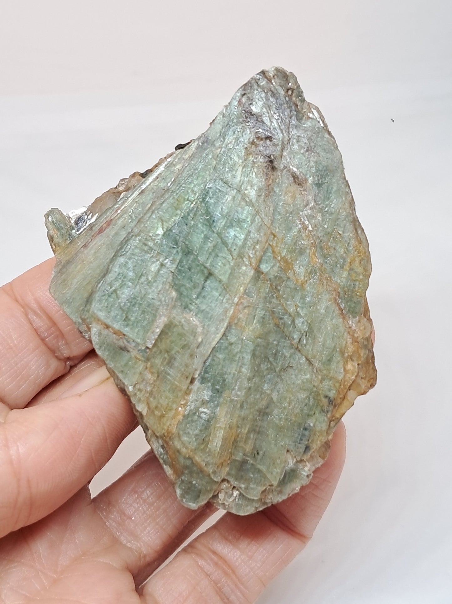 Green Kyanite (Tamil Nadu) Natural Stone #KY4