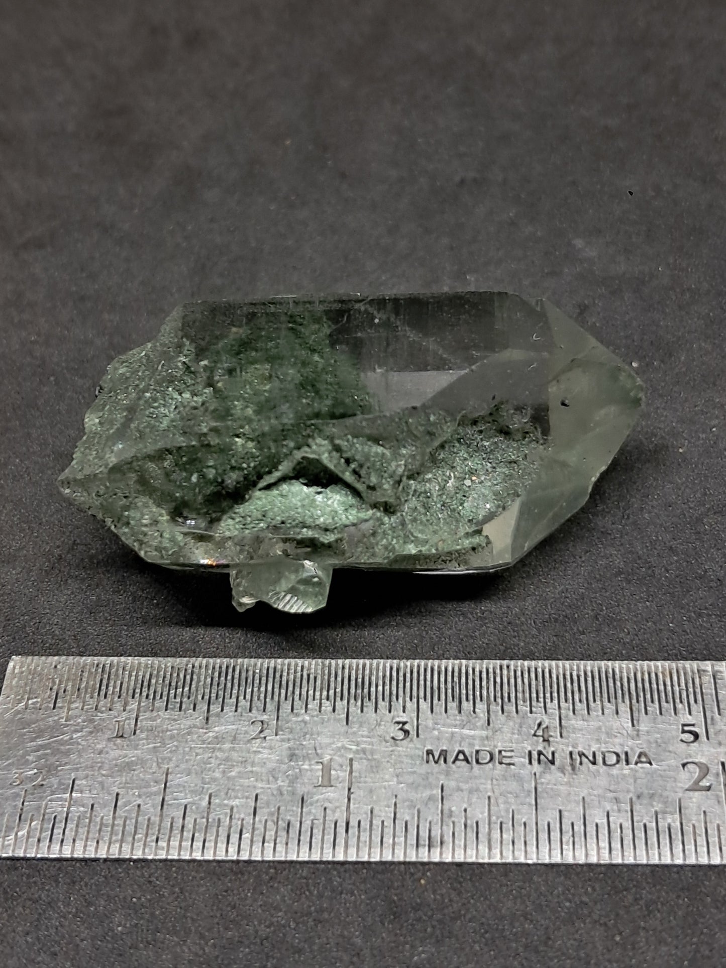Chlorite Phantom Quartz (Kullu) Natural Crystal | Garden Chamanic #CQ82