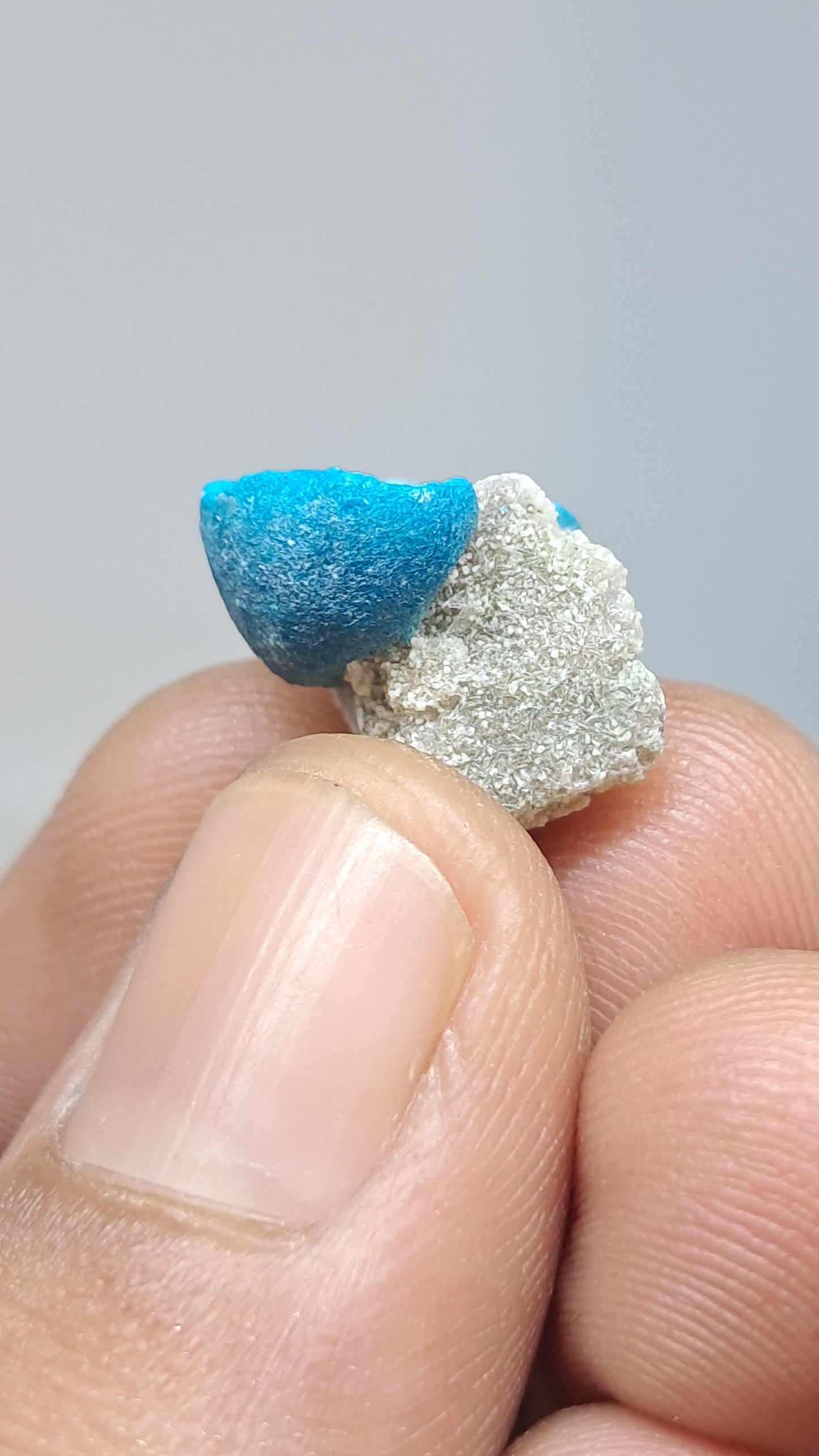 Cavansita en Matriz (Wagholi) Cristal en Bruto | Piedra Natural | Raro Espécimen Mineral #CV61