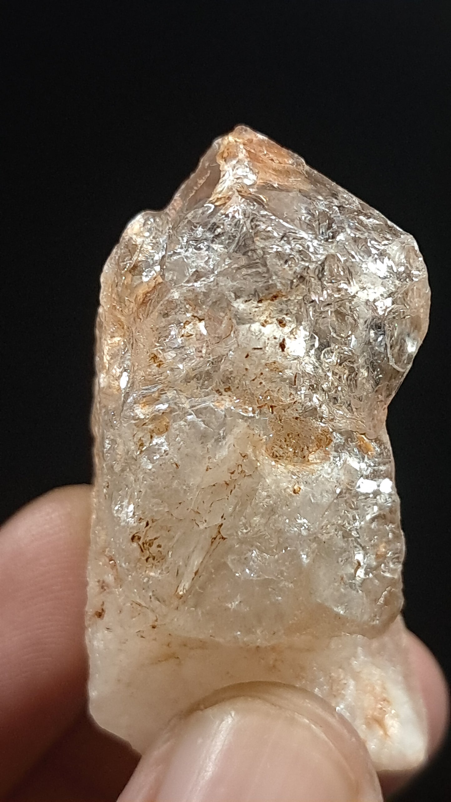 Elestial Quartz Scepter (Karur) Raw Natural Crystal Stone | Mineral Specimen #EQ19