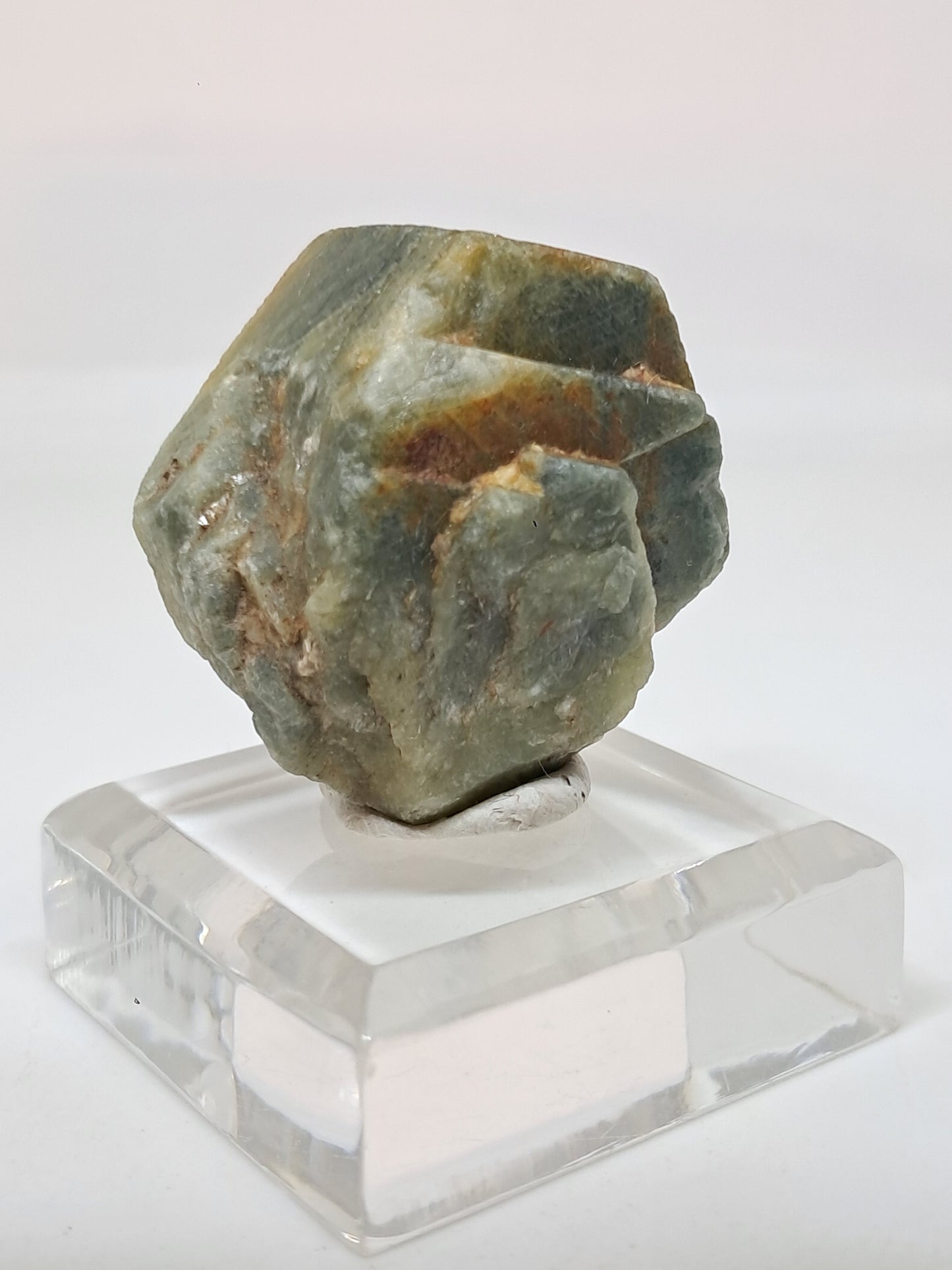 Natural Greenish-Blue *Teal* Sapphire Crystal (Karur) Rough Stone | Mineral Specimen #SP48