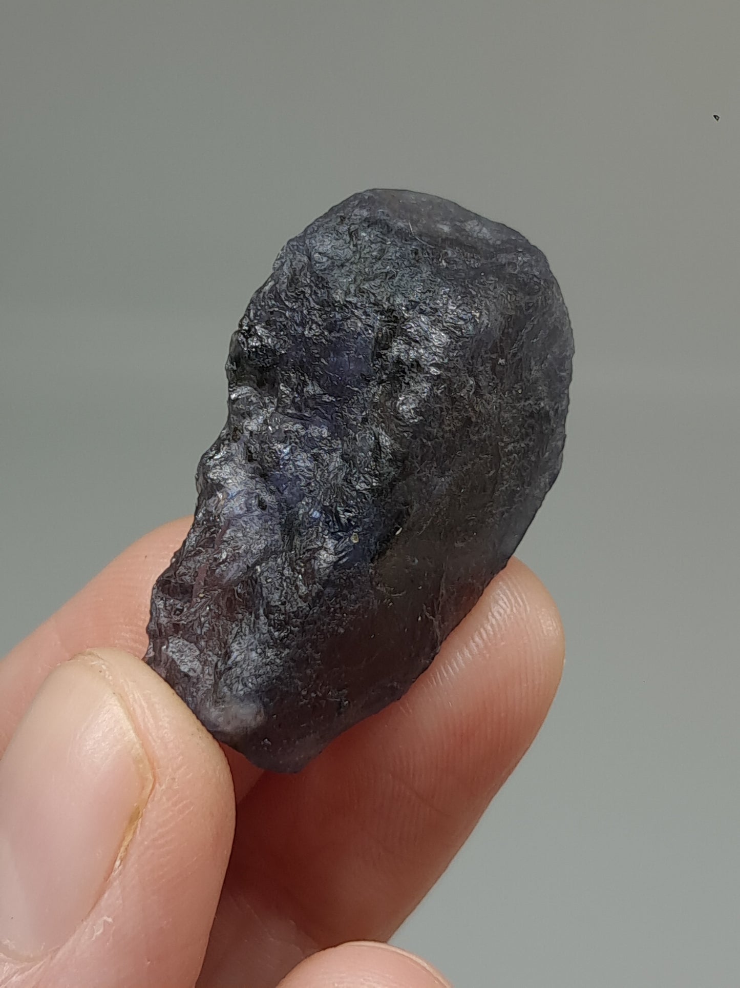 Rough Iolite Stone (Karur) *Gem Quality* Cordierite | Excelent Pleochroism | Mineral Specimen #IO3