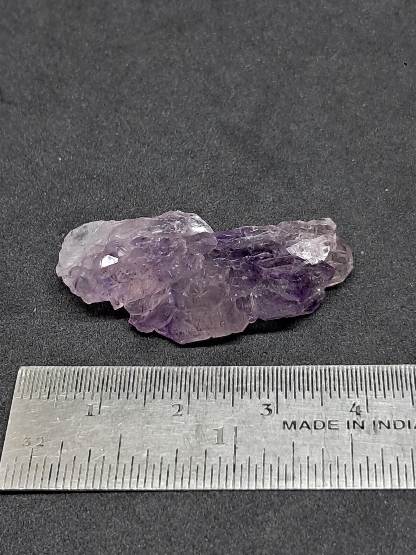 Amatista Elestial con inclusiones "Super Seven" (Karur) | Cristal en bruto | Piedra natural | Ejemplar mineral n.° KA138