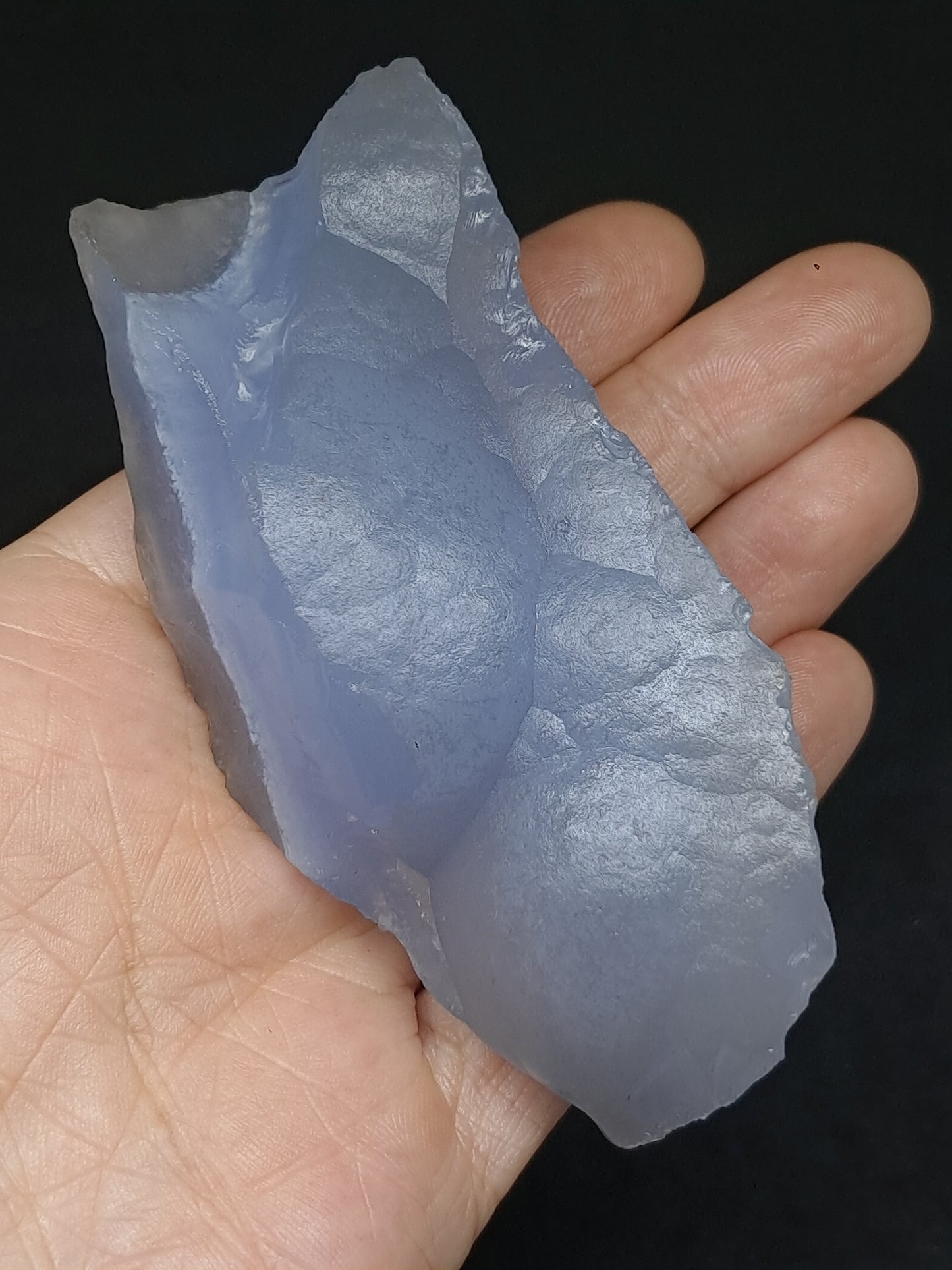 Blue Chalcedony Botryoidal Rough Natural Stone #BC1