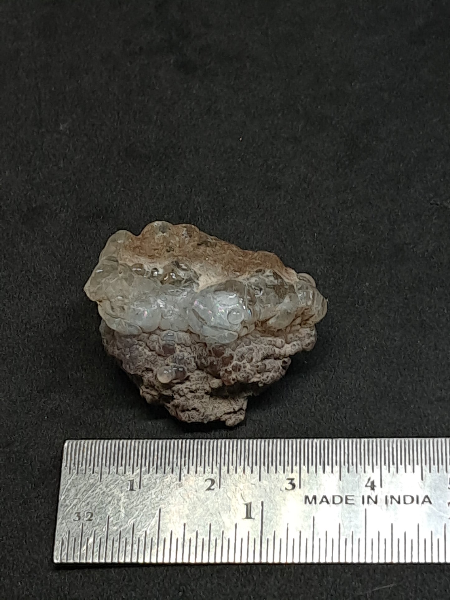 Hyalite Opal on Matrix (Mexico) Rough Crystal Stone | UV-Reactive Mineral Specimen #OH18