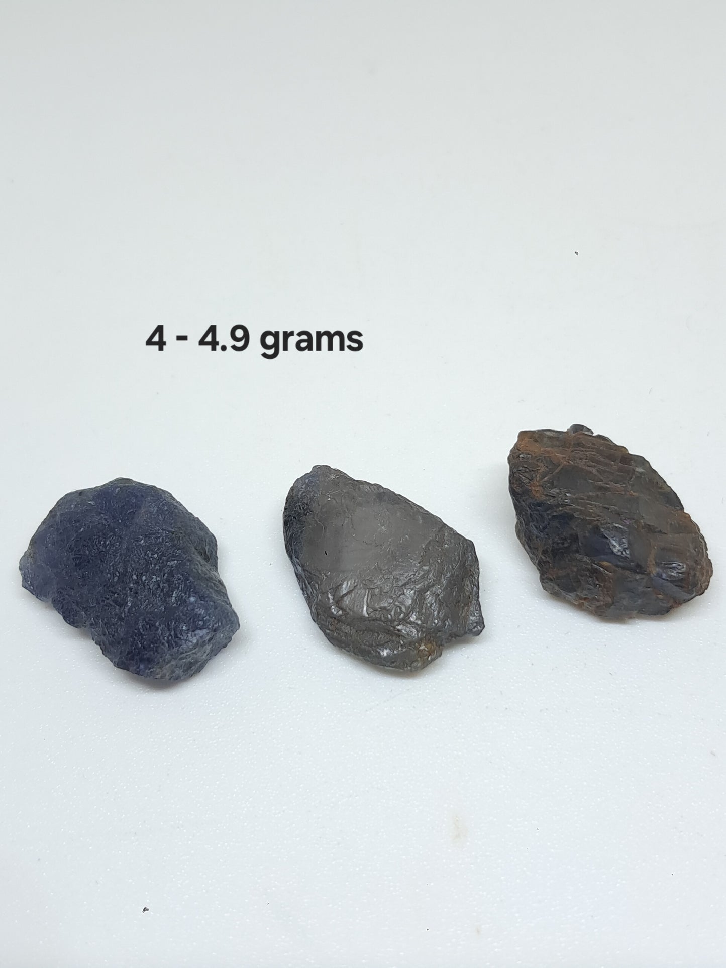 Rough Iolite (Karur)*Different Sizes* Gem Quality Cordierite | Excelent Pleochroism | Natural Stone | Mineral Specimen #IO9