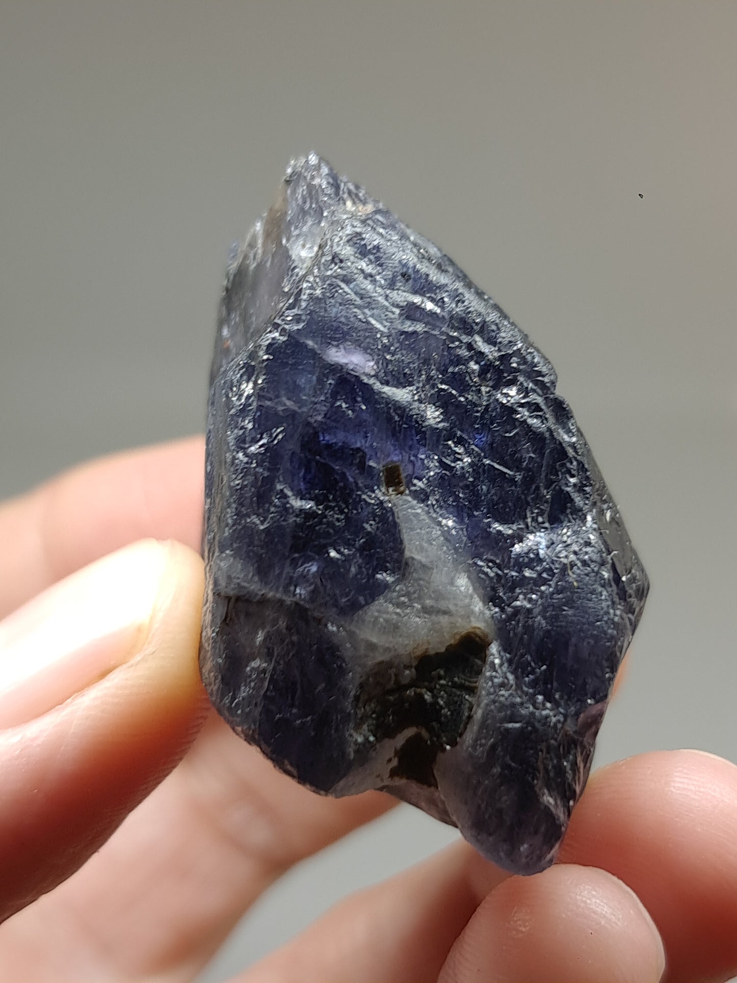 Rough Iolite Stone (Karur) *Gem Quality* Cordierite | Excelent Pleochroism | Mineral Specimen #IO1