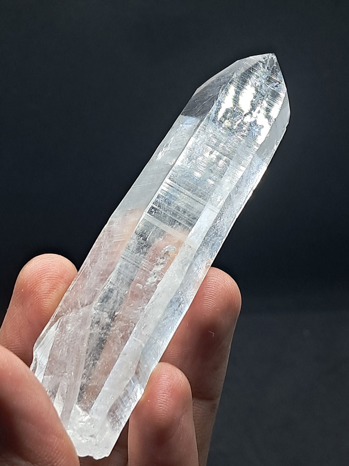 Himalayan Quartz Crystal Point | Natural Stone | Mineral Specimen #CH57