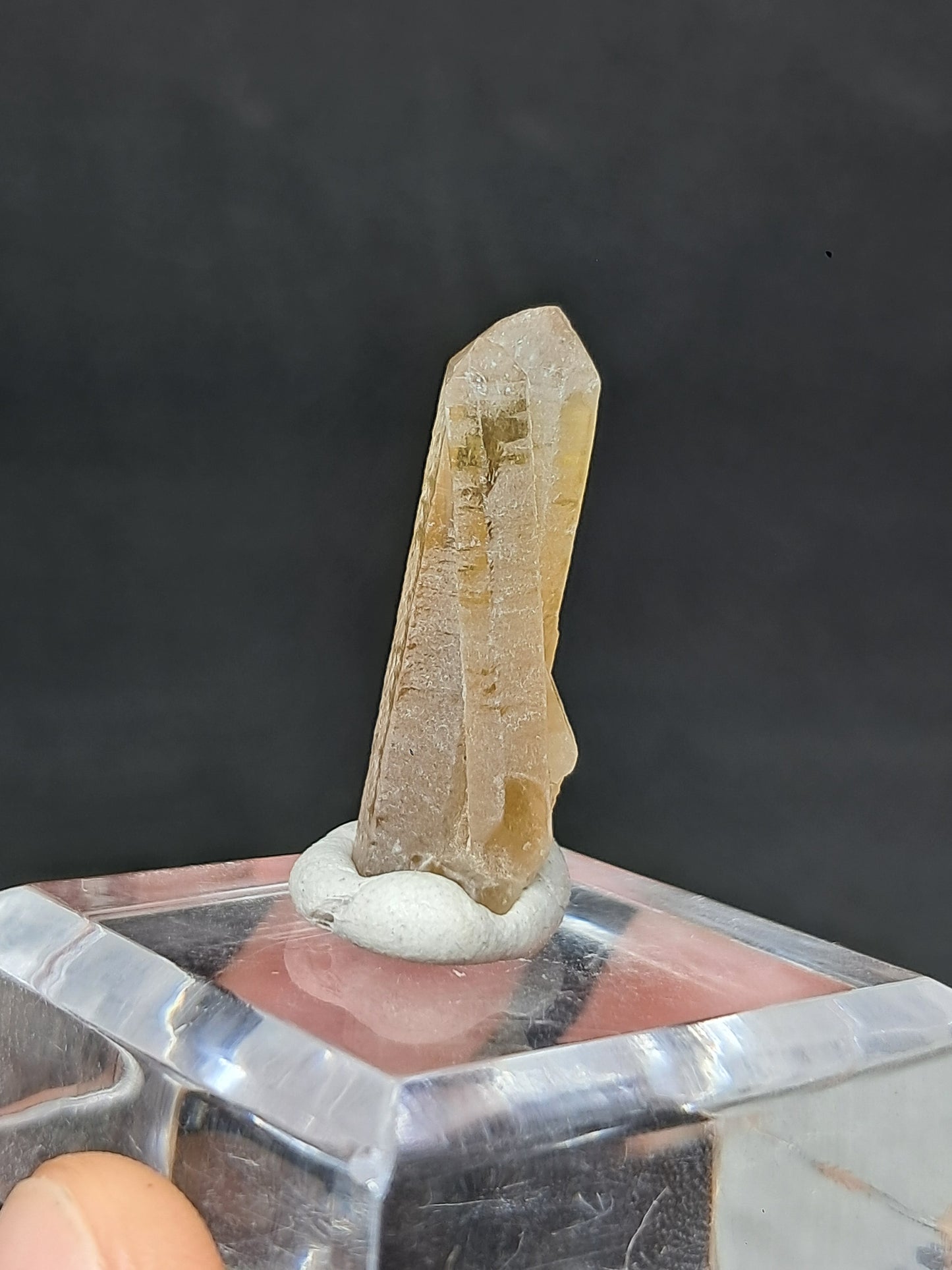 Natural Citrine Point (Karur) | Natural Crystal | Mineral Specimen #CTN40