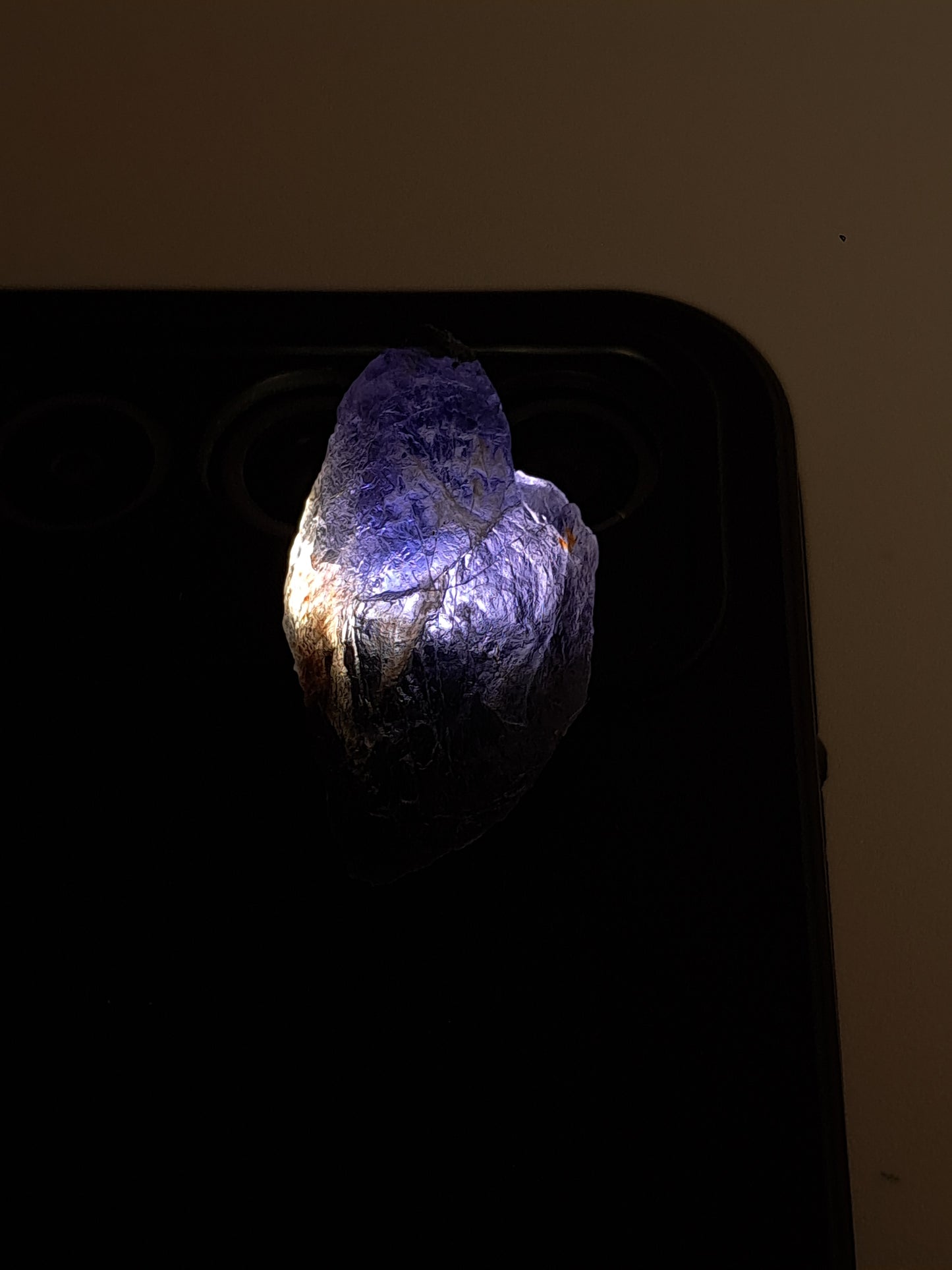 Rough Iolite Crystal (Karur) *Gem Quality* Cordierite | Excelent Pleochroism | Mineral Specimen #IO7