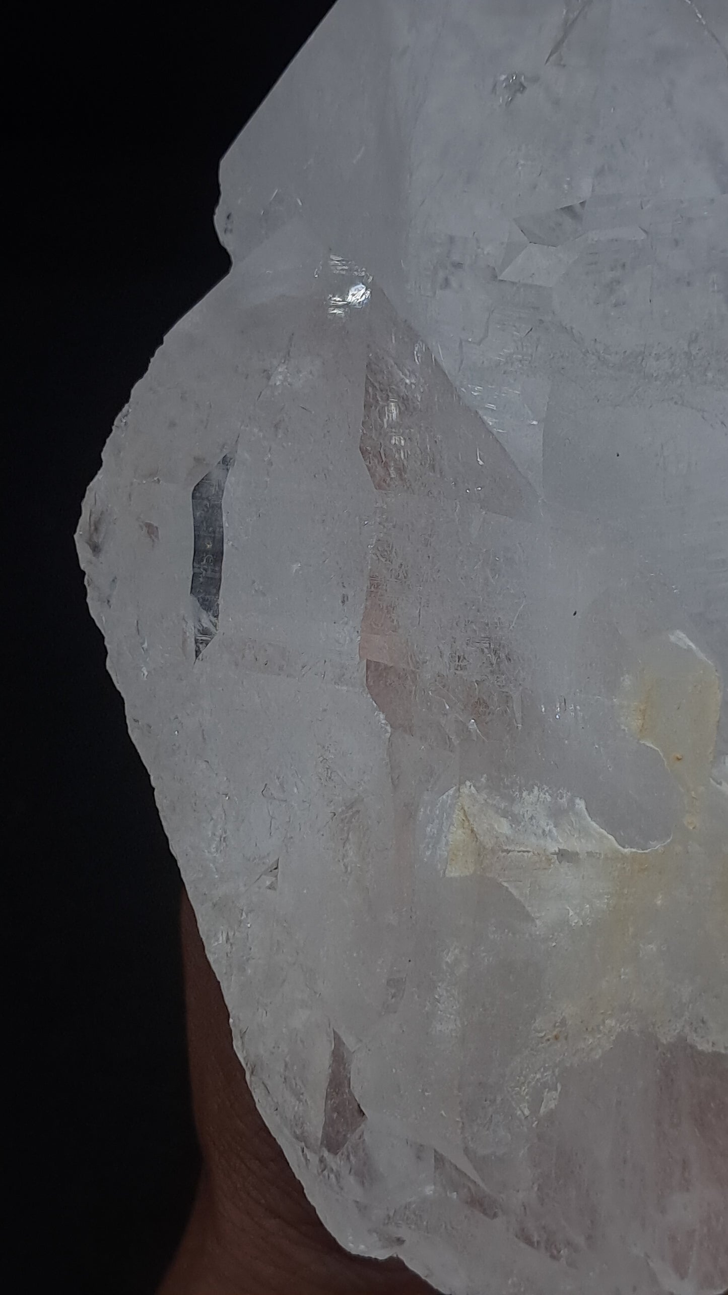 Himalayan Clear Quartz w/ Anatase *High Grade* 1.6 kg | Natural Crystal | Mineral Specimen #CH89
