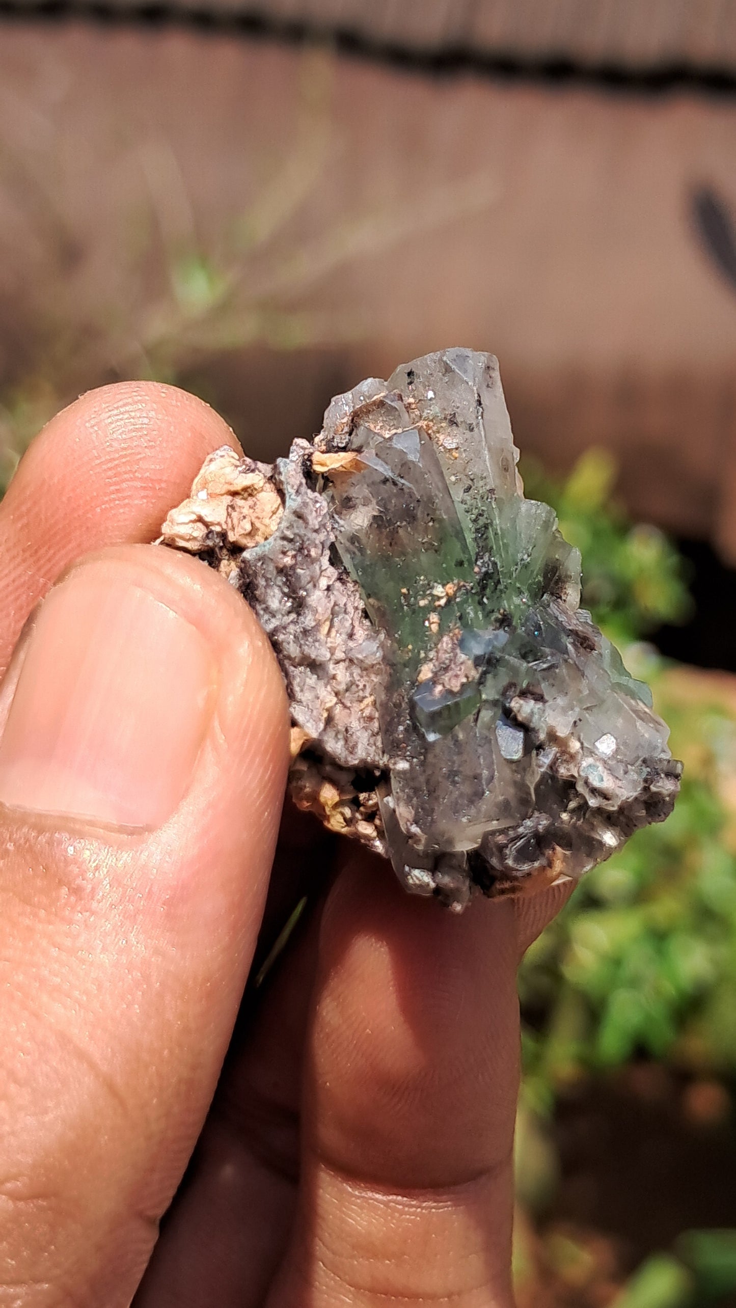 Green Apophyllite (Fluorapophyllite) (Ajanta) Natural Crystal | Mineral Specimen #GA29