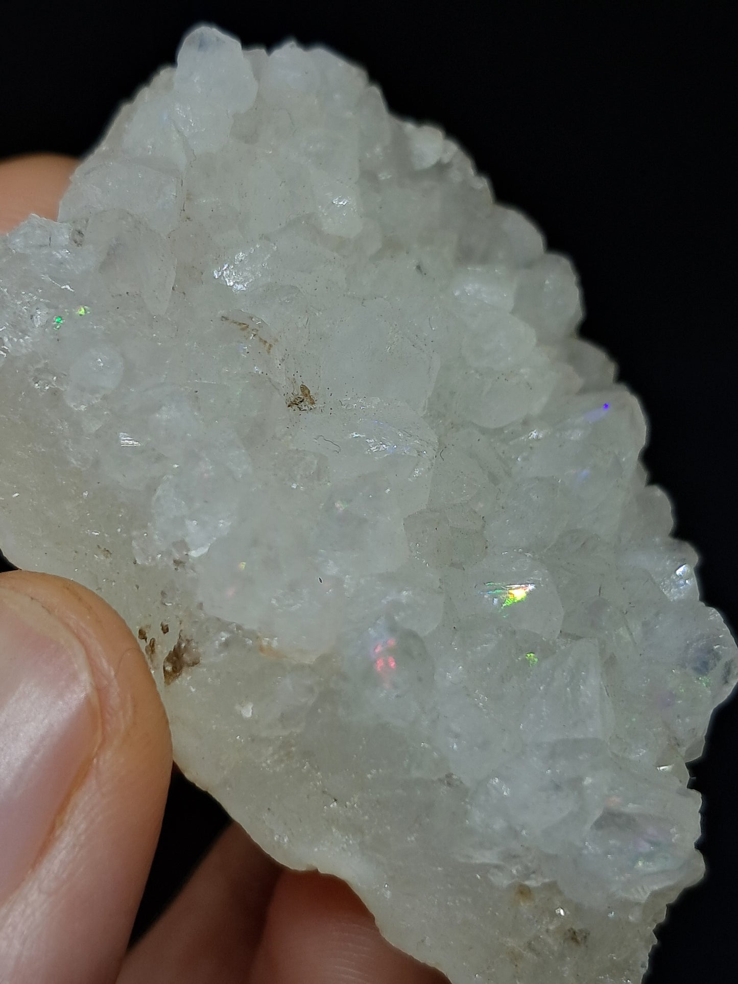 Iris Quartz (Aurangabad)| Anandalite | Cluster | Natural Crystal #AQ37