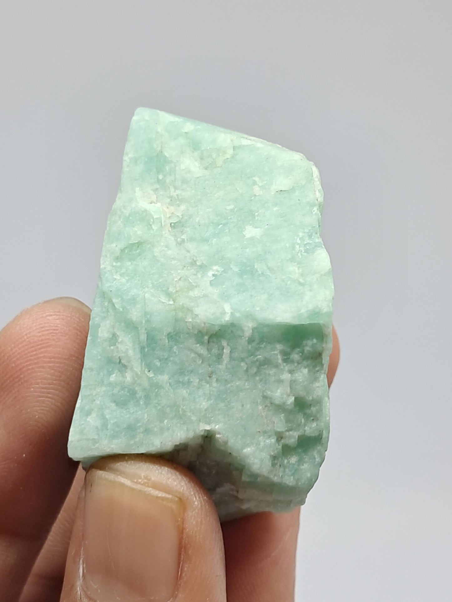 Rough Amazonite Slice | Natural Stone | Mineral Specimen #AZ4