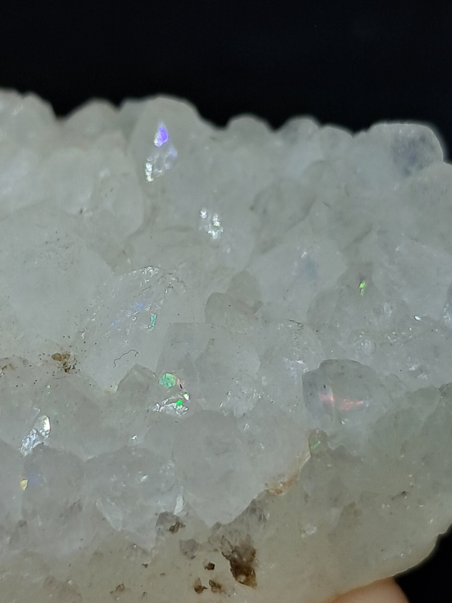 Iris Quartz (Aurangabad)| Anandalite | Cluster | Natural Crystal #AQ37