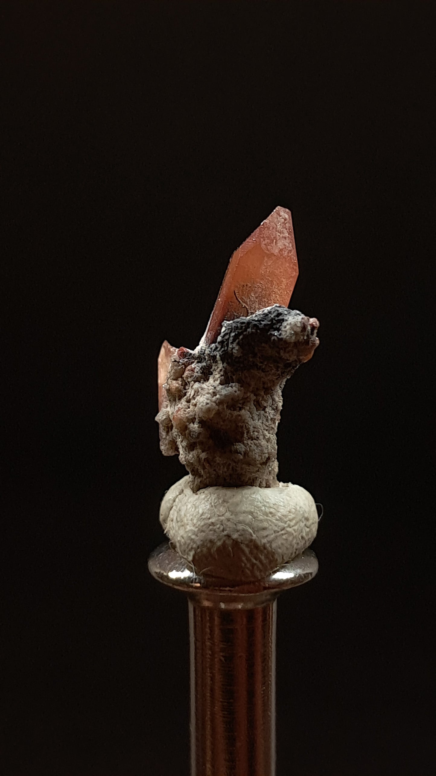 Natural Topaz Crystal (Mexico) Red-Orange Colour | Rare Gemstone | Mineral Specimen #TPZ33