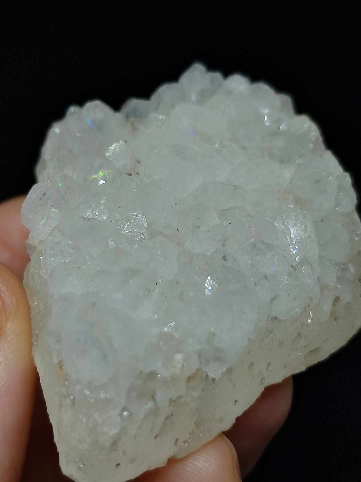 Iris Quartz (Aurangabad)| Anandalite | Cluster | Natural Crystal #AQ37
