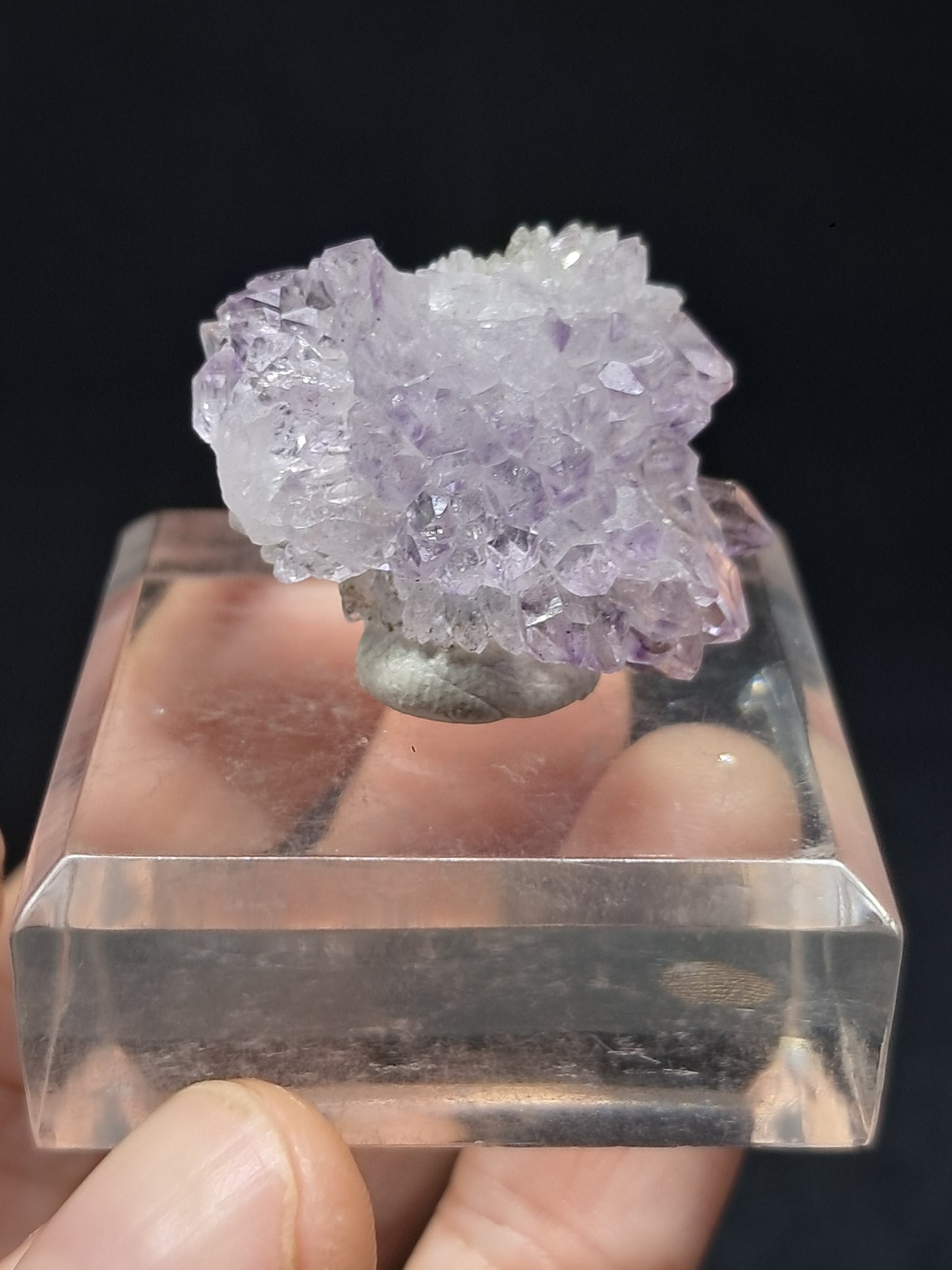 Amatista Flor de Cetro (Karur) | Piedra natural | Ejemplar mineral n.° KA90