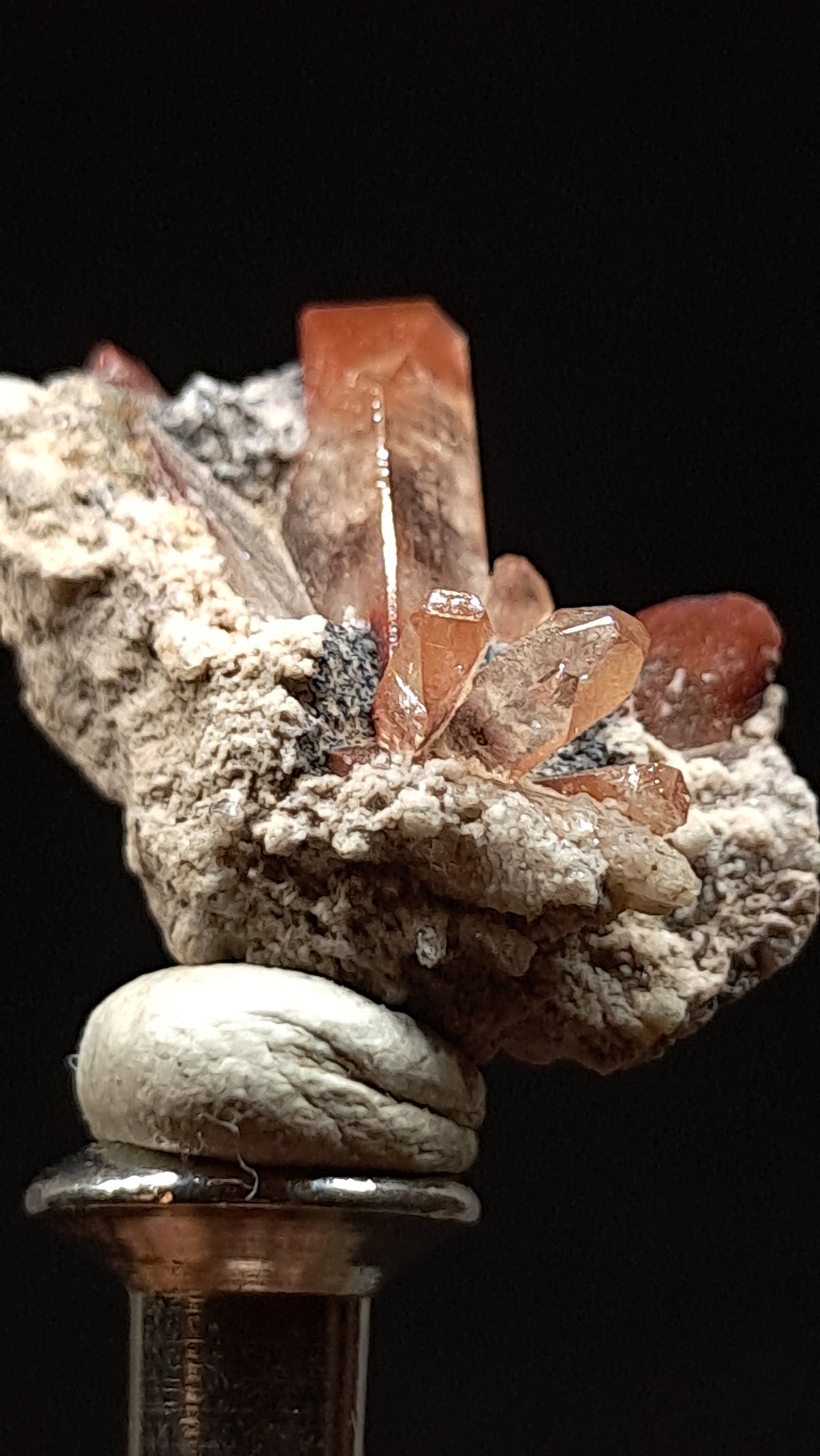 Natural Topaz Crystal Cluster (Mexico) Champagne Colour | Rare Gemstone | Mineral Specimen #TPZ37