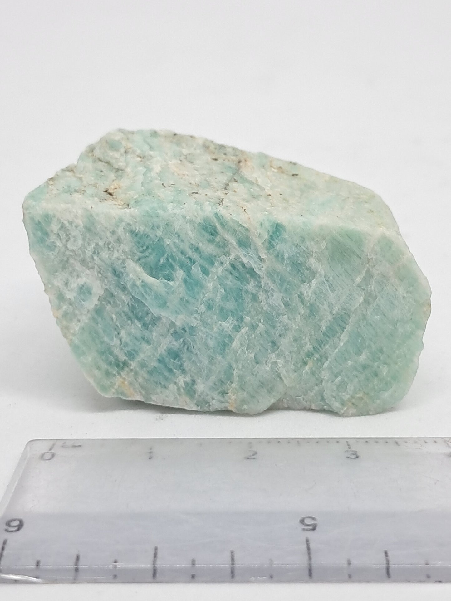 Rough Amazonite Slice | Natural Stone | Mineral Specimen #AZ7
