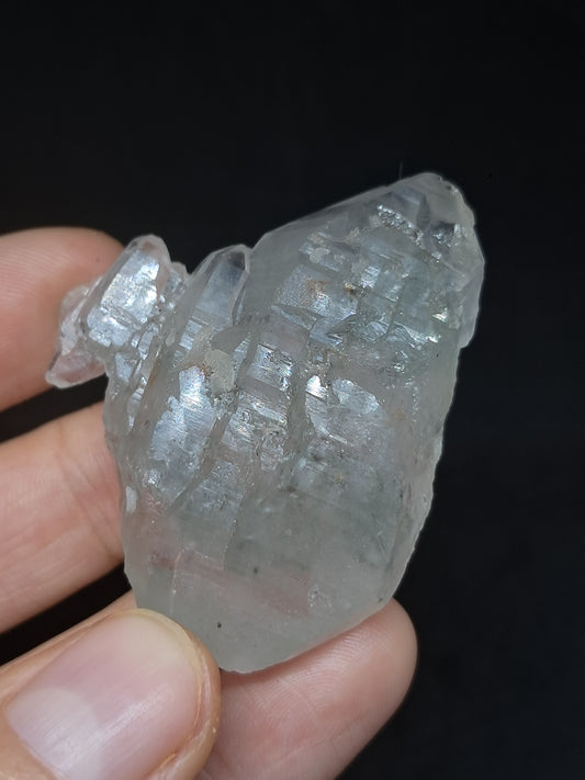 Chlorite Phantom Quartz (Karur) Natural Point | Garden Chamanic Crystal #CQ67