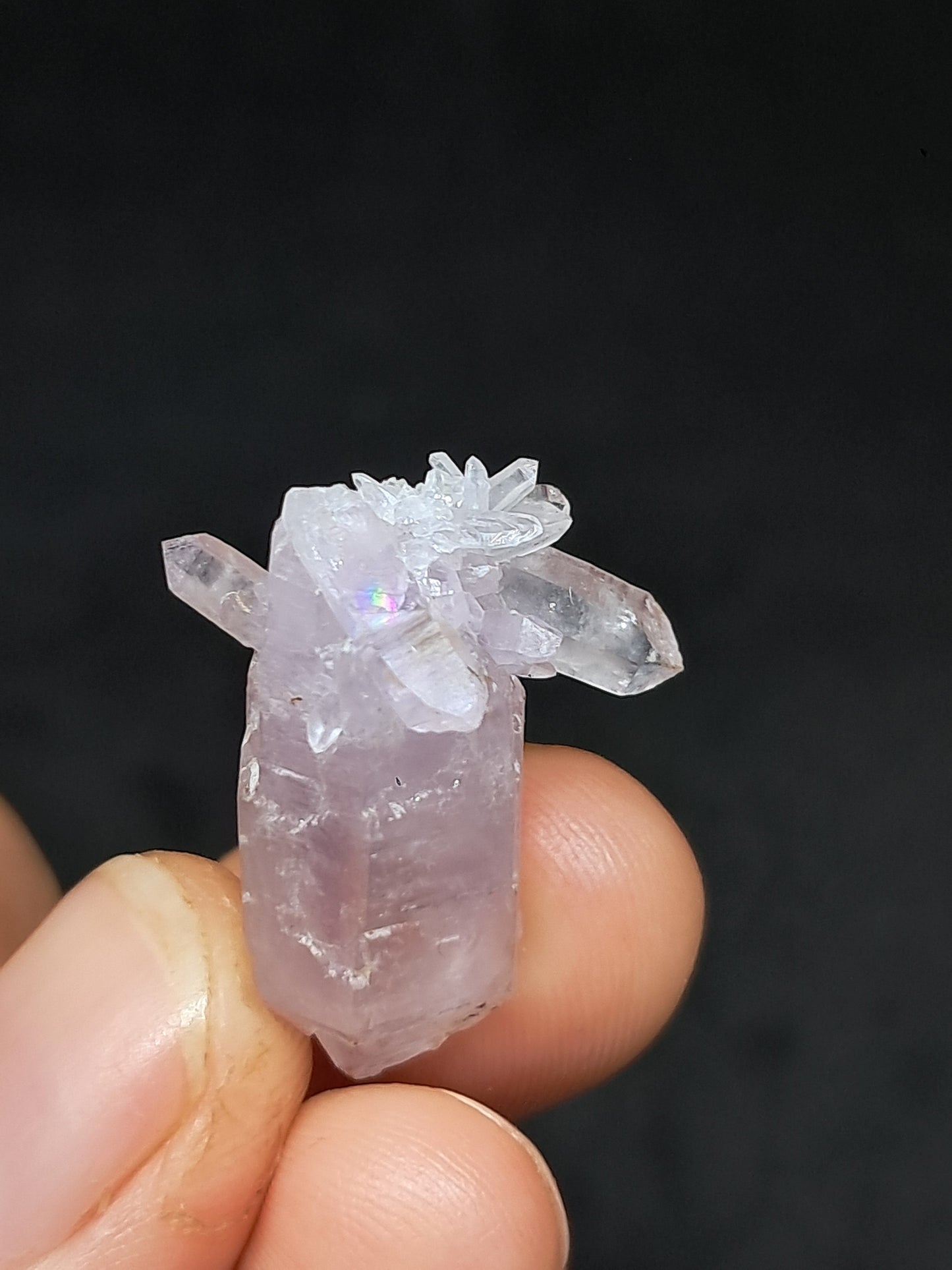 Cúmulo de cetro de amatista de Veracruz (México) | Cristal natural | Ejemplar mineral n.° VA41