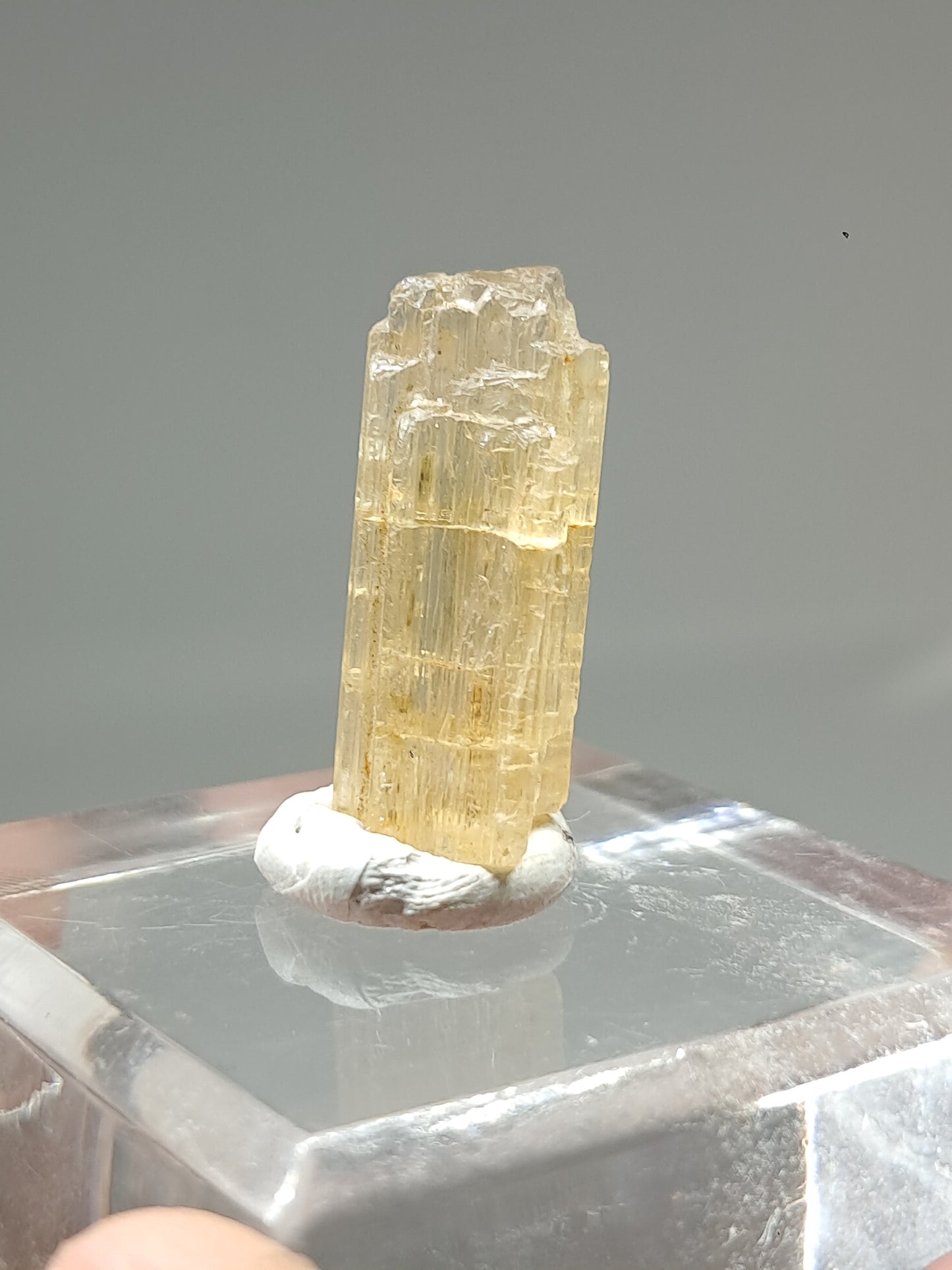 Fluorescent Scapolite Crystal (Karur) UV Reactive | Natural Stone | Mineral Specimen #SCP12