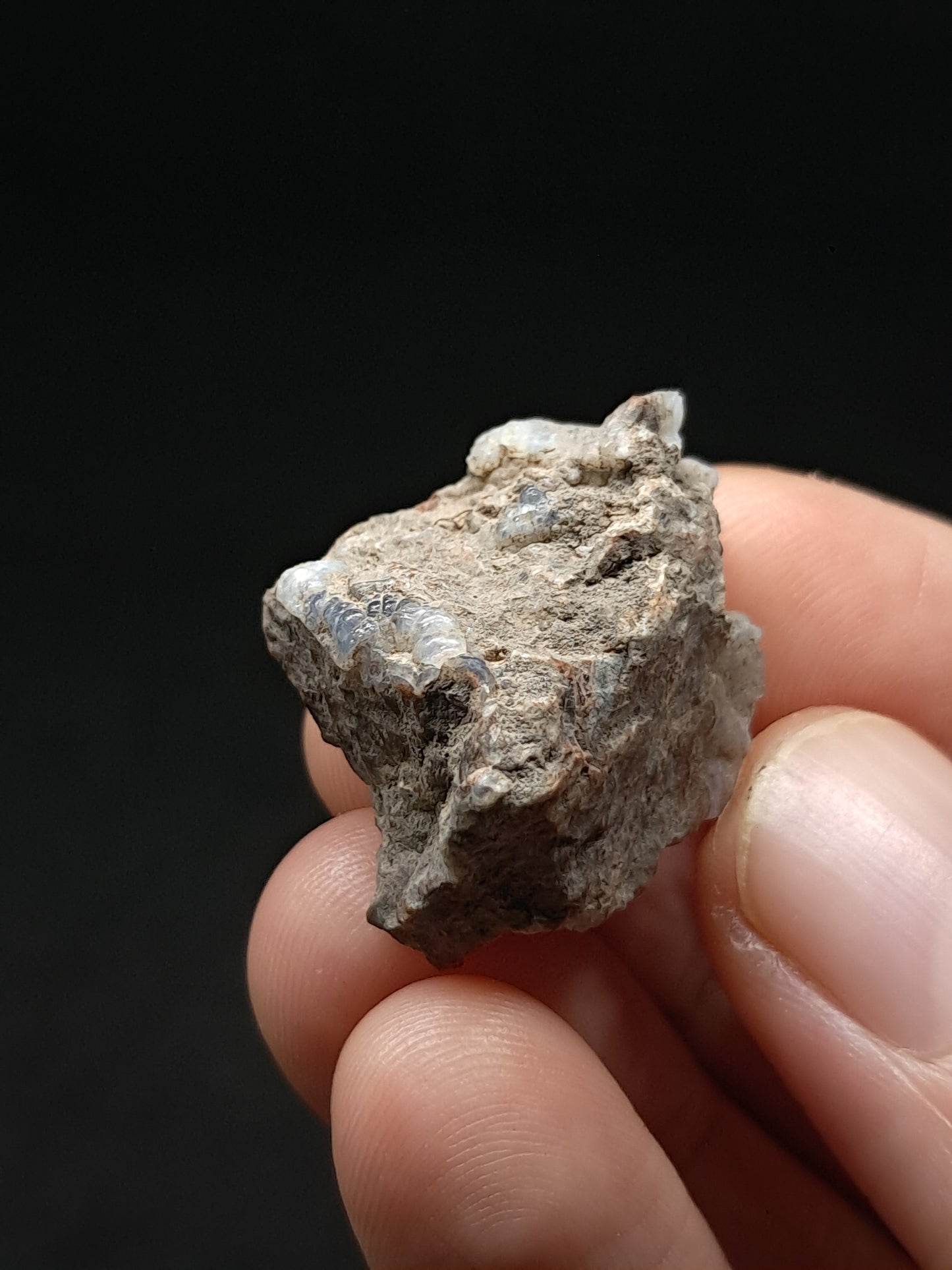 Hyalite Opal on Matrix (Mexico) Rough Crystal Stone | UV-Reactive Mineral Specimen #OH17